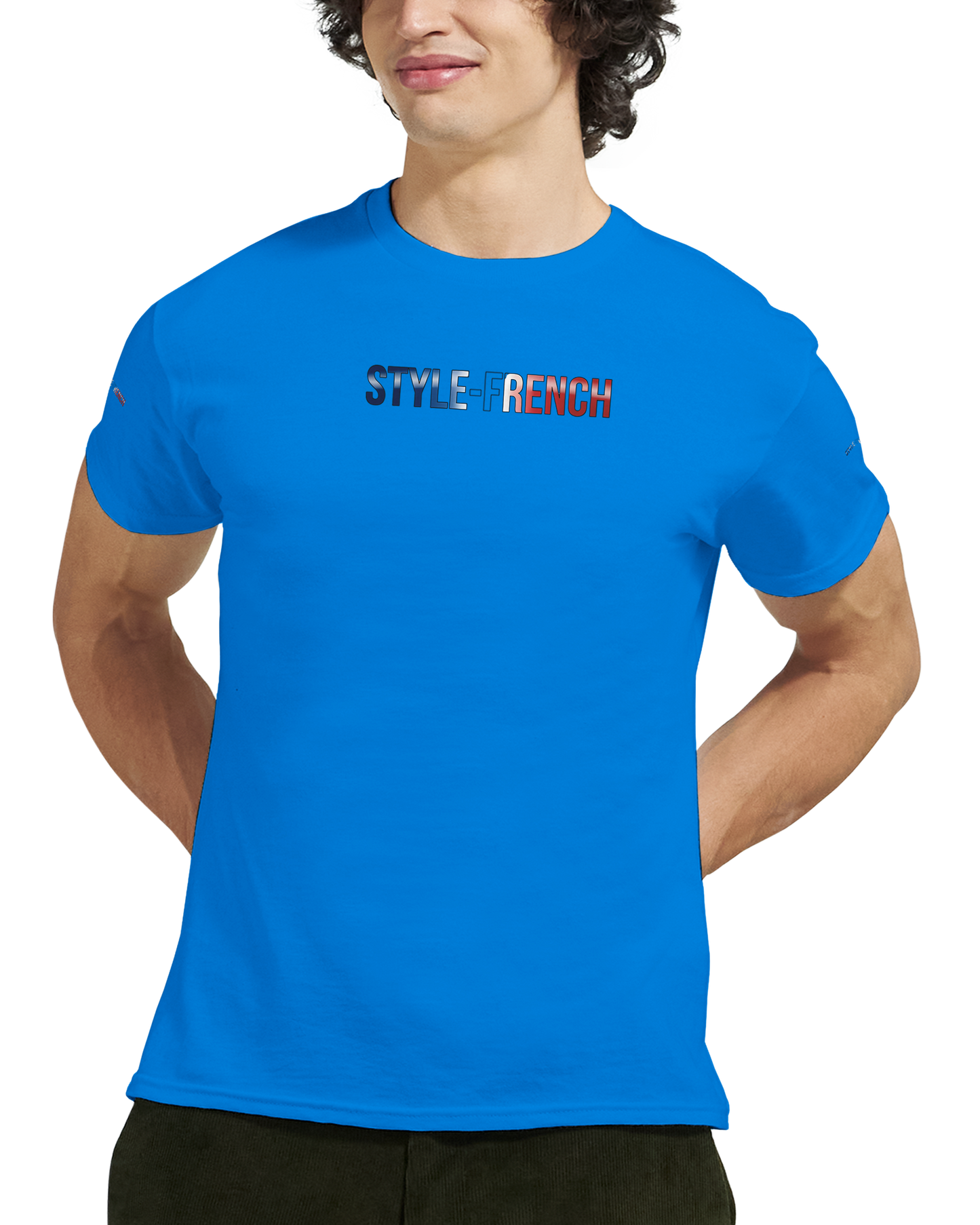 Unisex T-shirt Tours, France, thick crew neck | Gildan® 5000