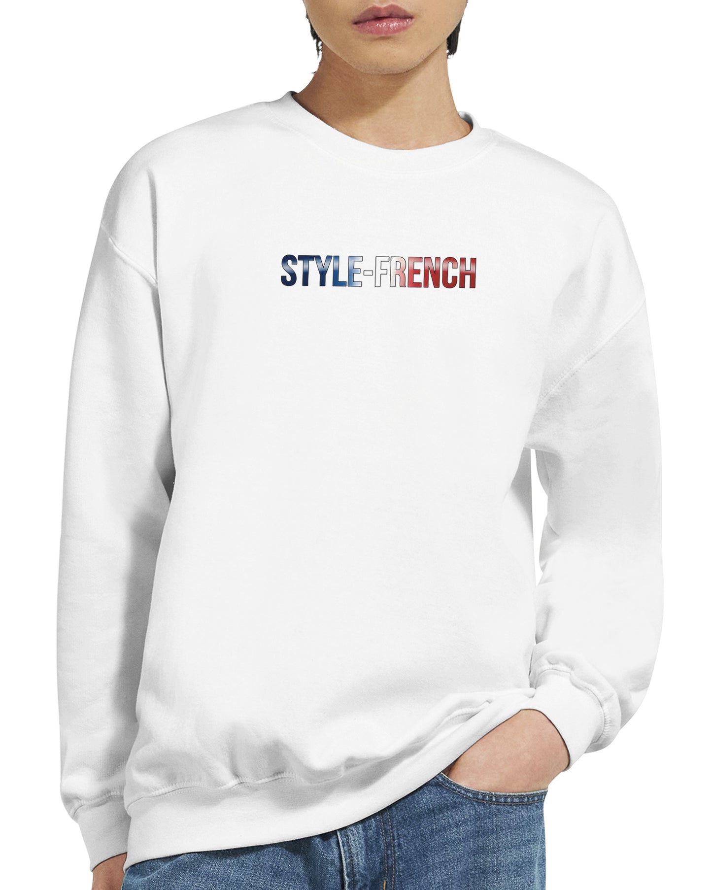 Sweatshirt Fils de France Herren French Style Klassisch Rundhals | Gildan® 18000