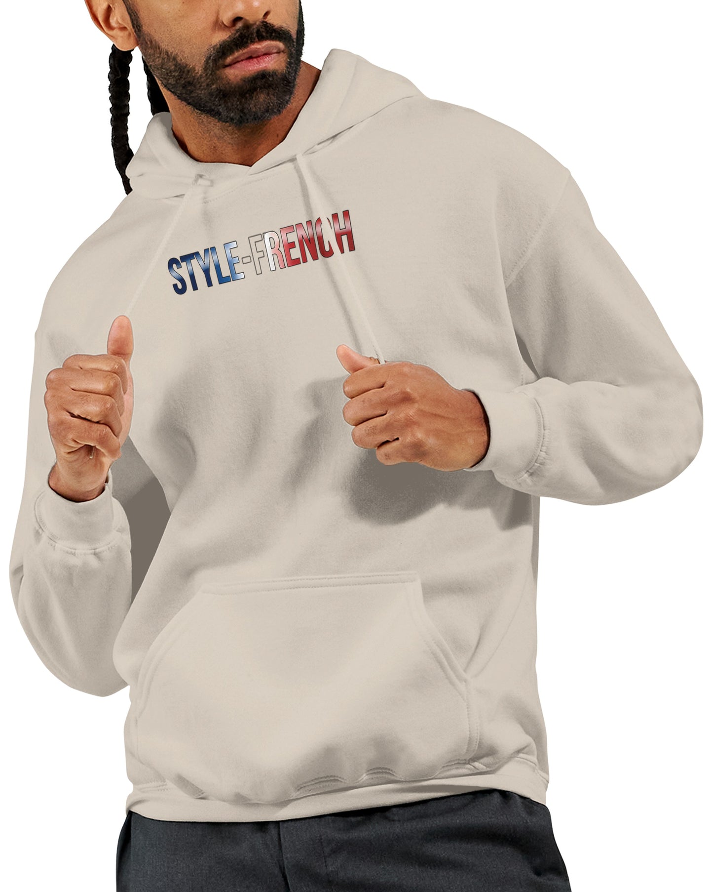 Klassischer Frankreich-Torwart-Hoodie für Herren | Gildan® 18500