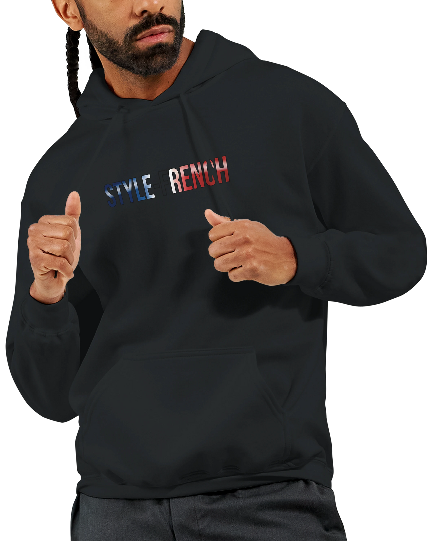 Herren-Kapuzenpullover „Siegel des Königs“ klassisch | Gildan® 18500