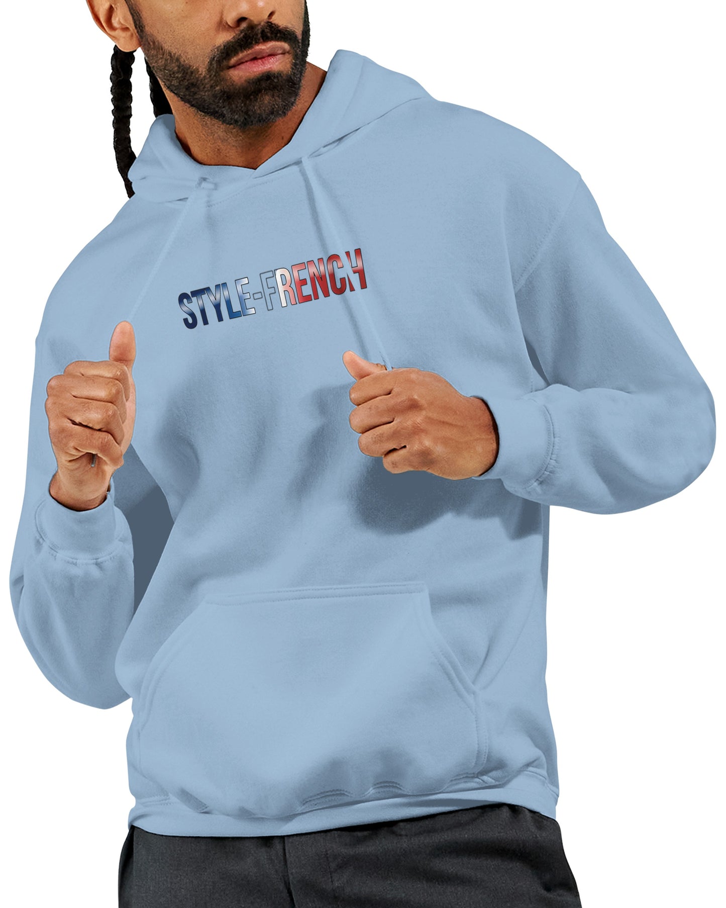 Sweat à Capuche Homme « Né en France » – Premium Confort et Style