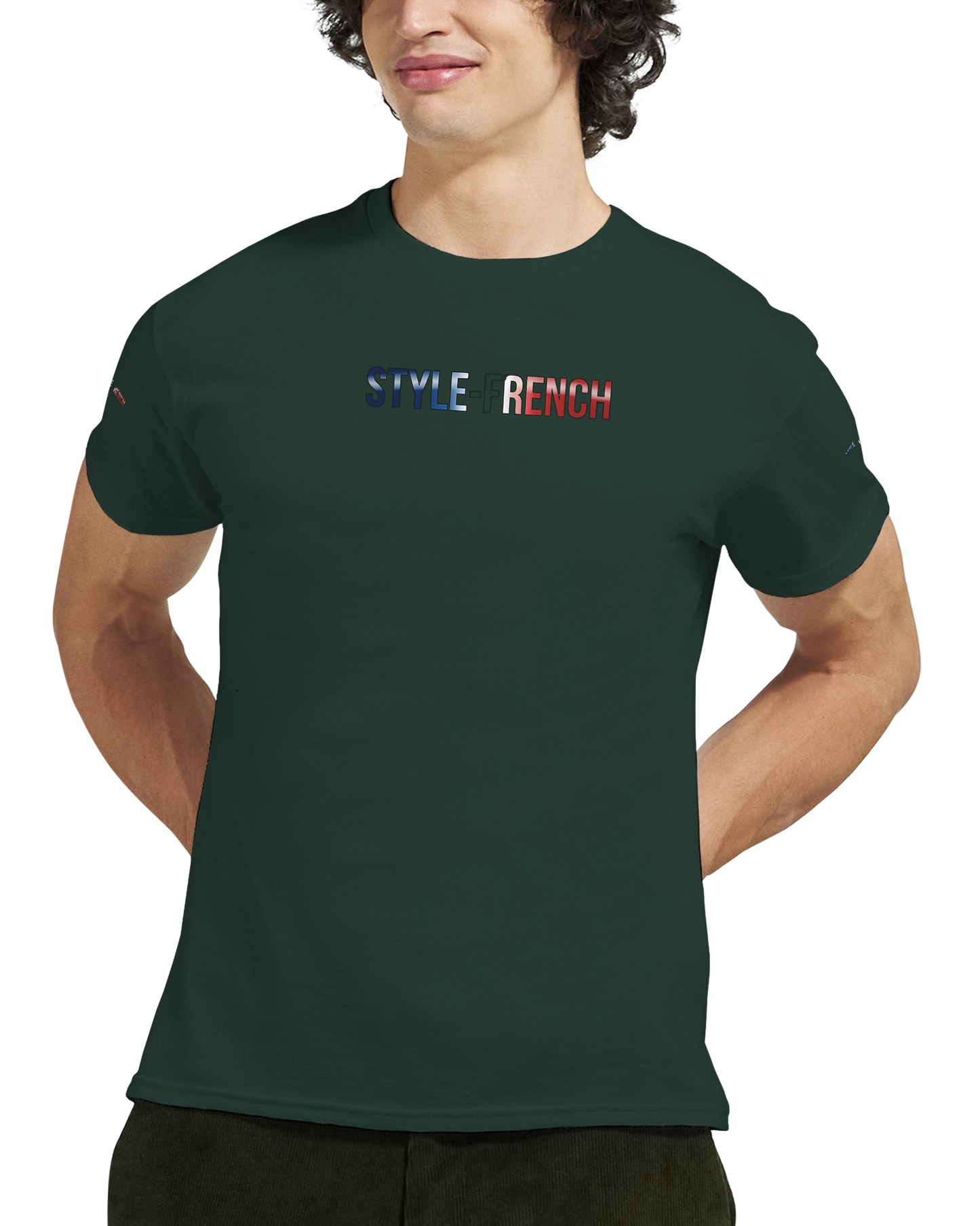 Unisex-T-Shirt Grenoble Stadt in Frankreich dick Rundhals | Gildan® 5000