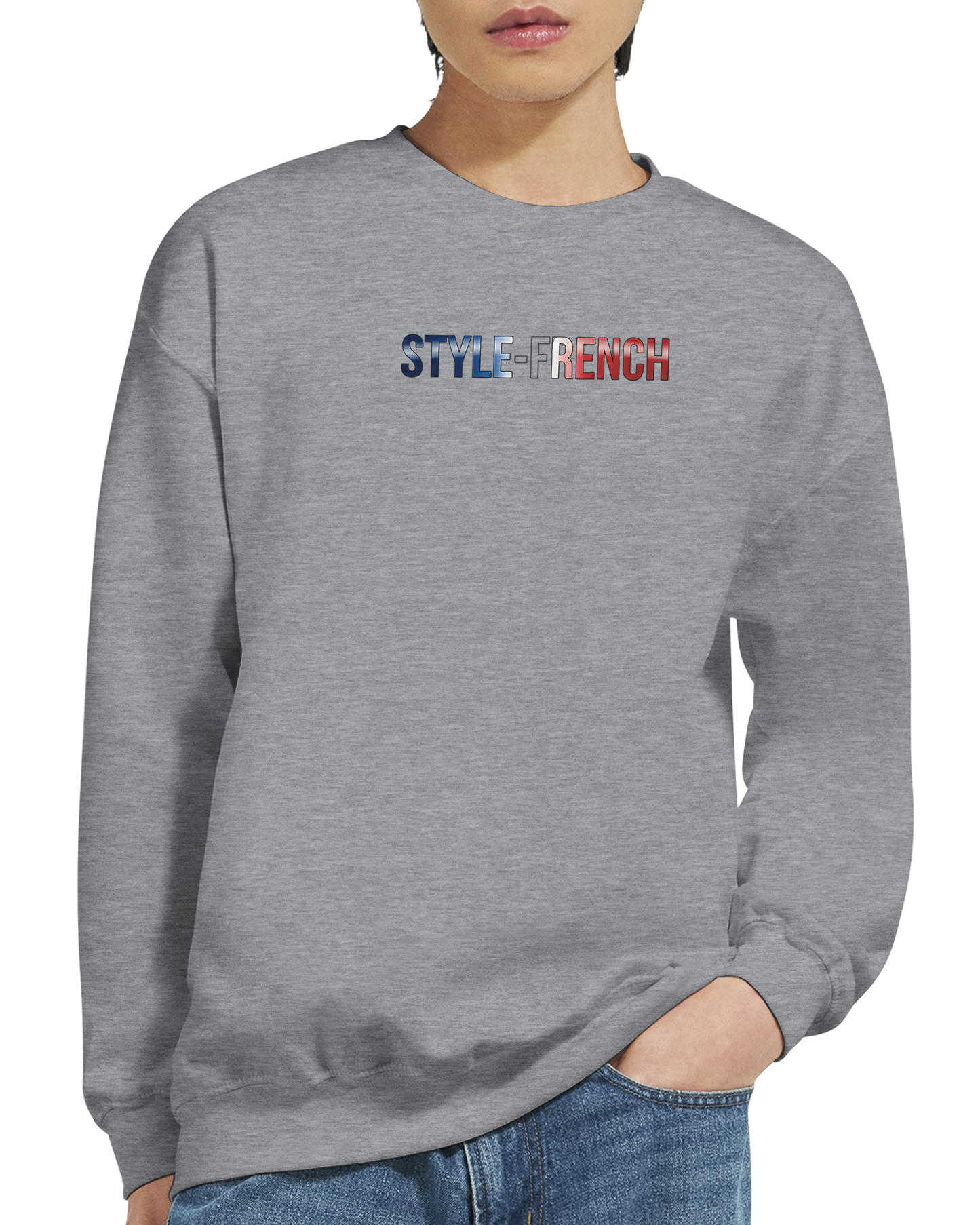 Unisex-Sweatshirt Dijon, Frankreich klassisch Rundhals | Gildan® 18000