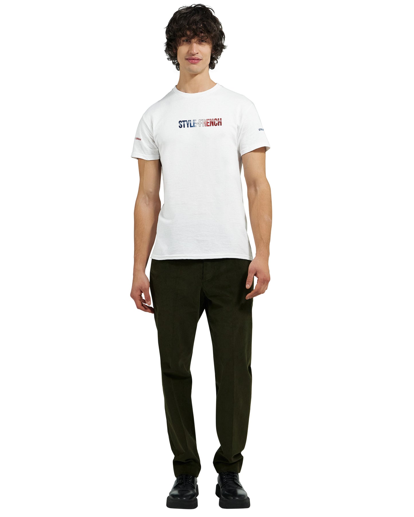 Men's "Can't Stop Us" French Style Heavyweight Crewneck T-shirt | Gildan® 5000