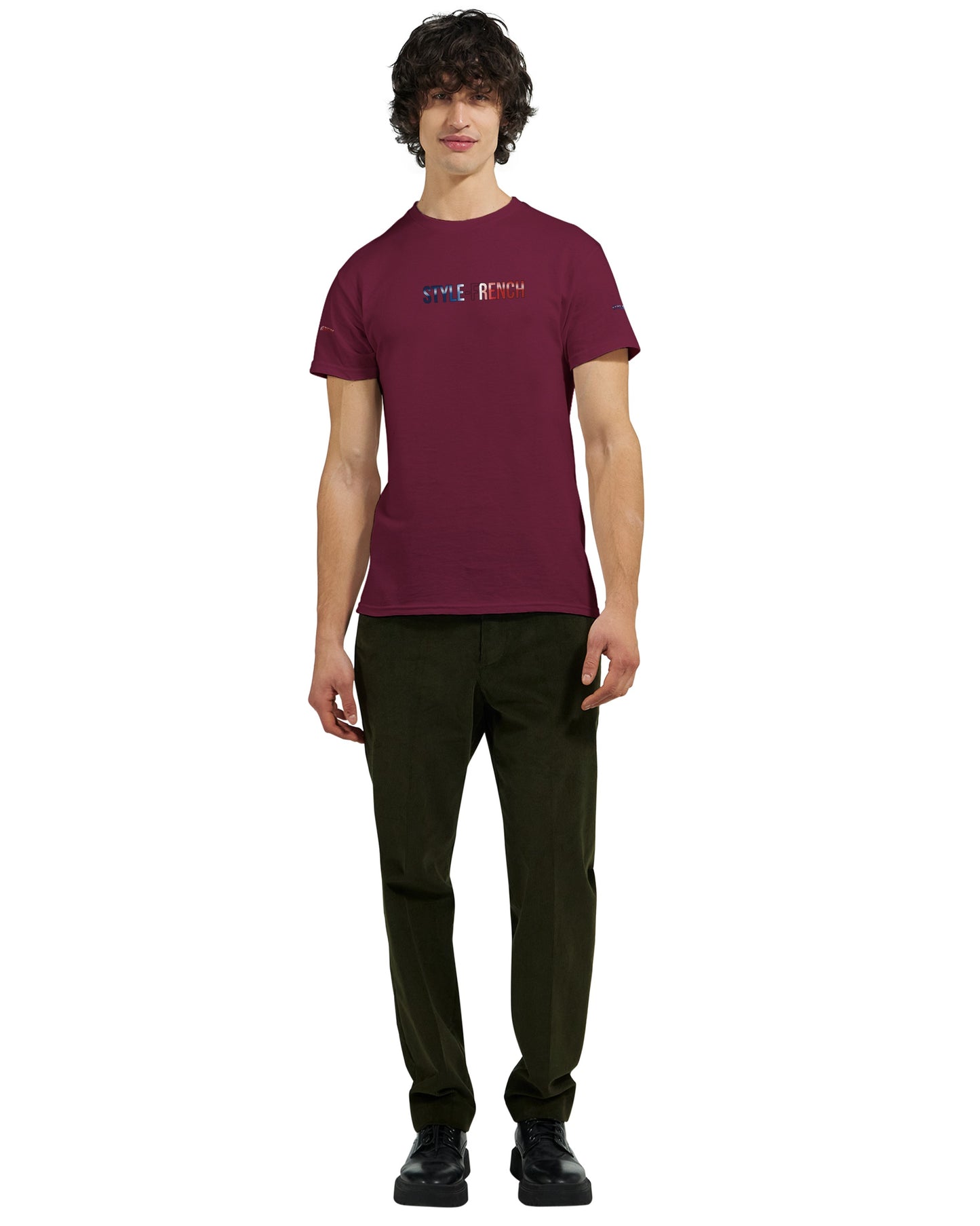 Men's "Can't Stop Us" French Style Heavyweight Crewneck T-shirt | Gildan® 5000