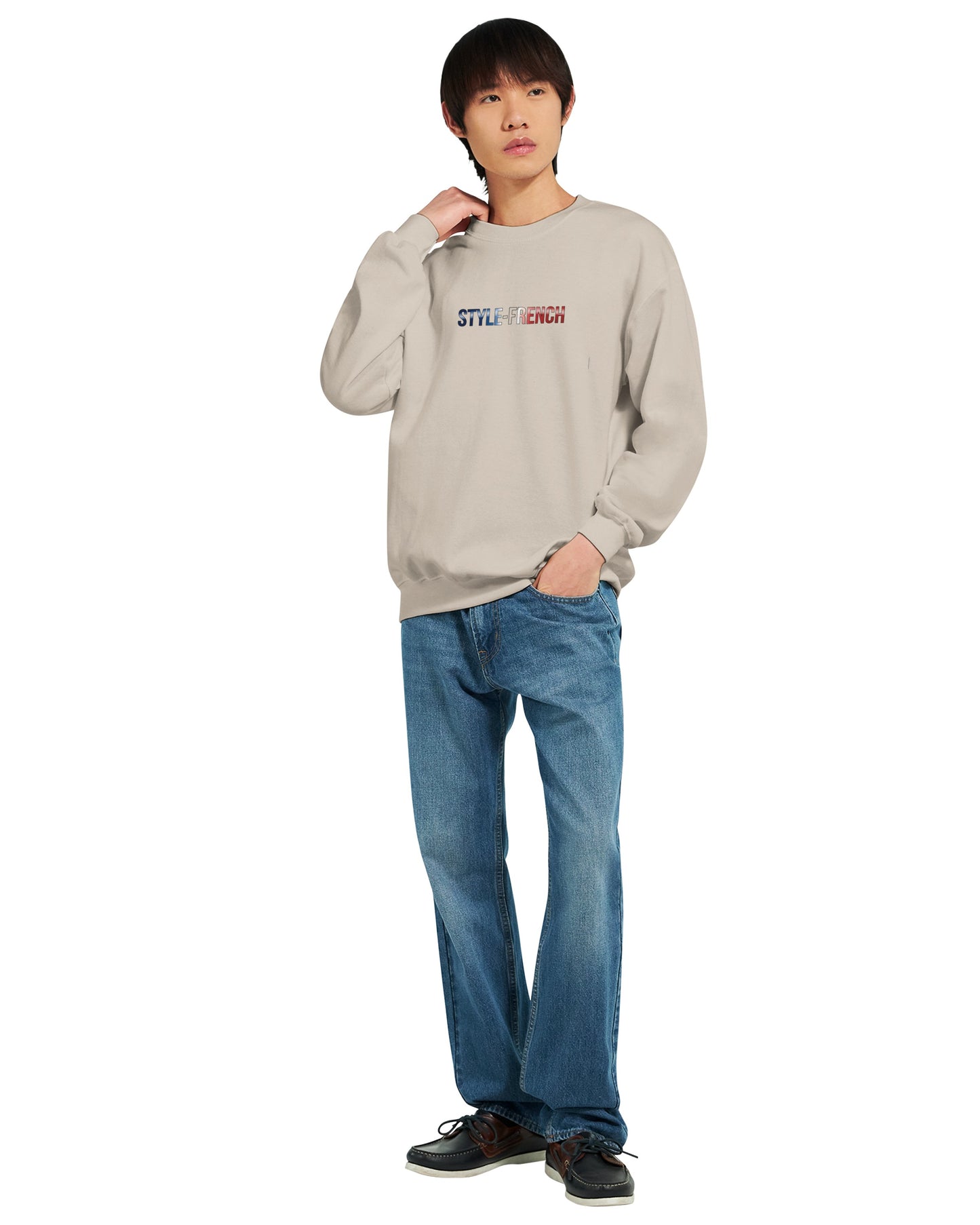 Sweat-shirt Vive la France pour Homme – Sweat à Capuche en Coton Premium