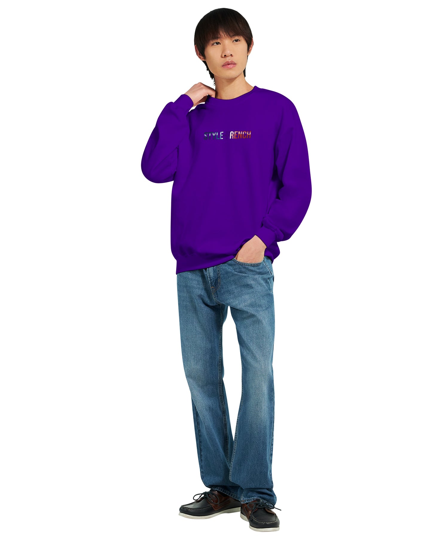 Sweatshirt Fils de France Herren French Style Klassisch Rundhals | Gildan® 18000