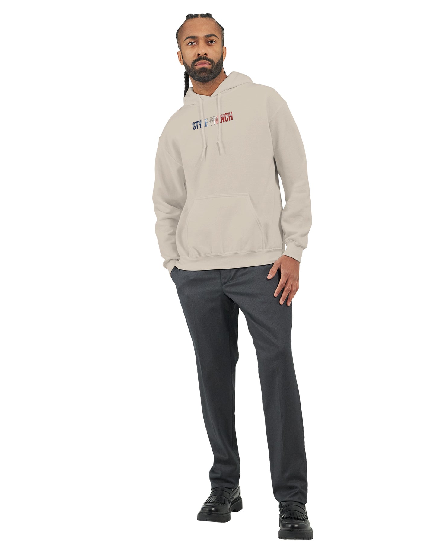 Sweat à Capuche Homme « Né en France » – Premium Confort et Style