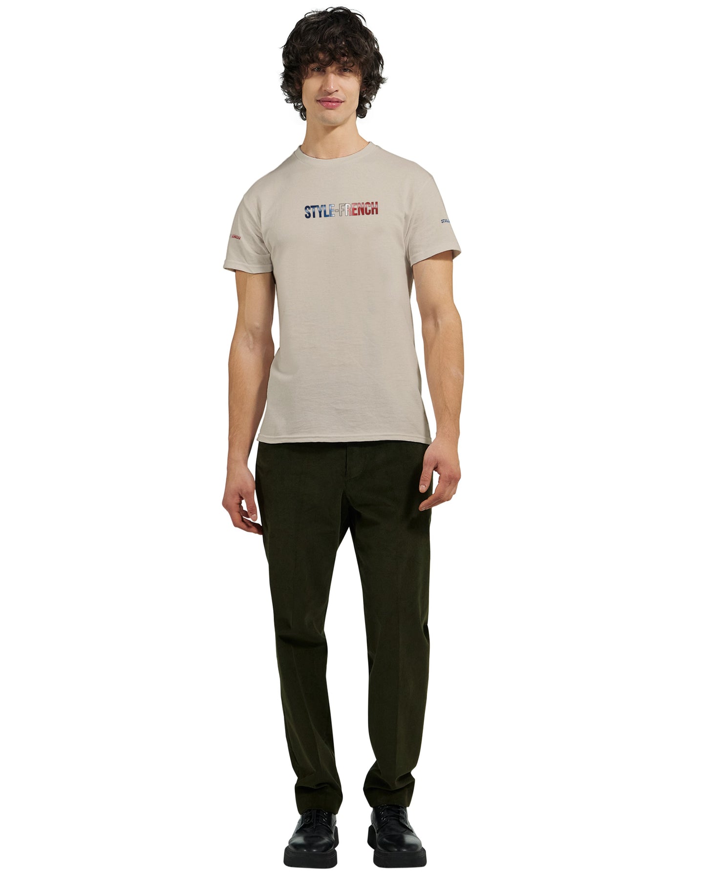 Men's "Can't Stop Us" French Style Heavyweight Crewneck T-shirt | Gildan® 5000