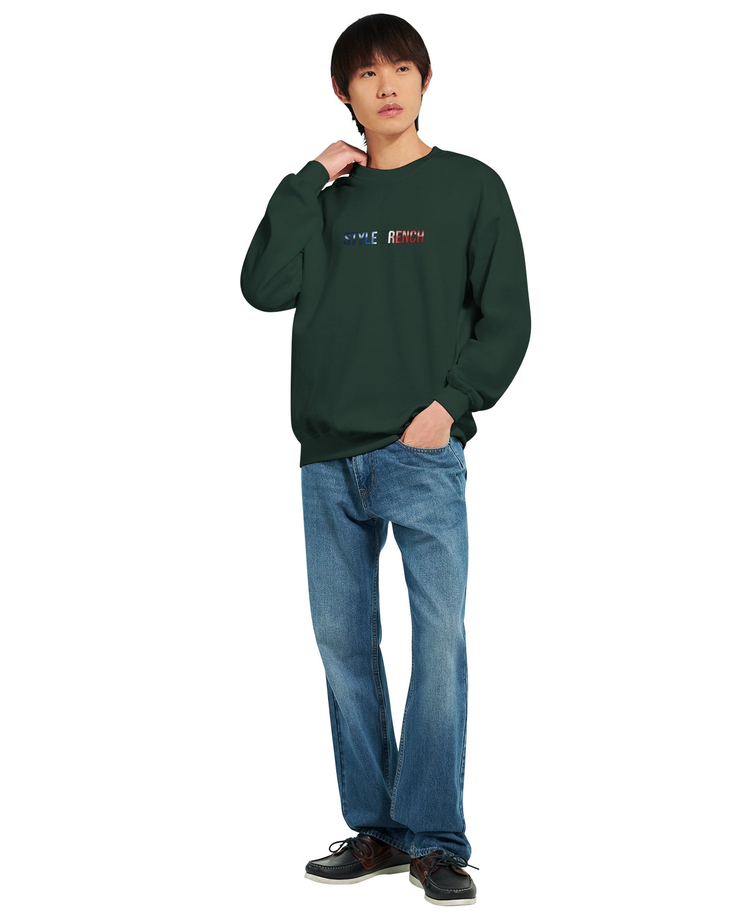 Sweat-shirt Vive la France pour Homme – Sweat à Capuche en Coton Premium