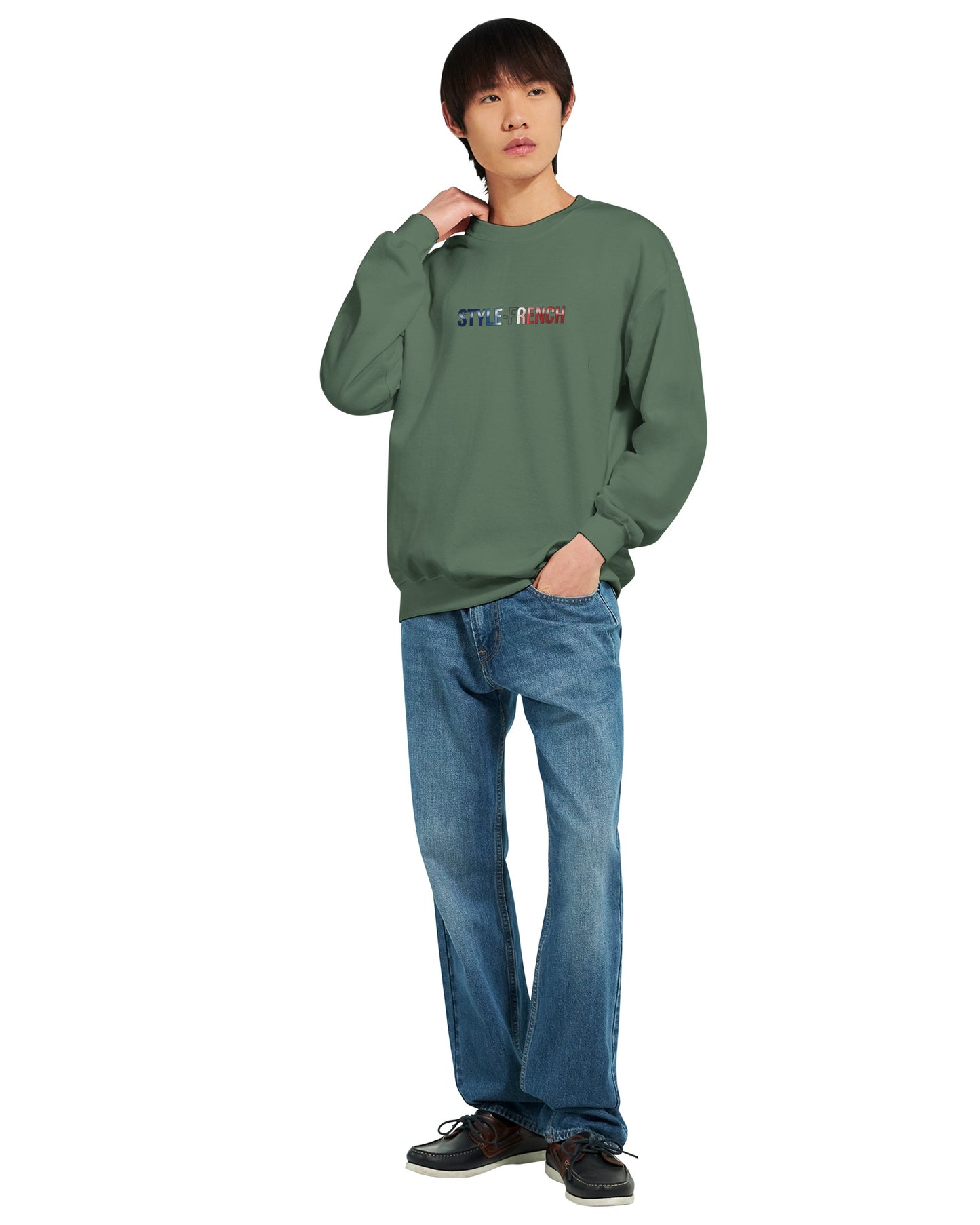 Sweat-shirt Vive la France pour Homme – Sweat à Capuche en Coton Premium