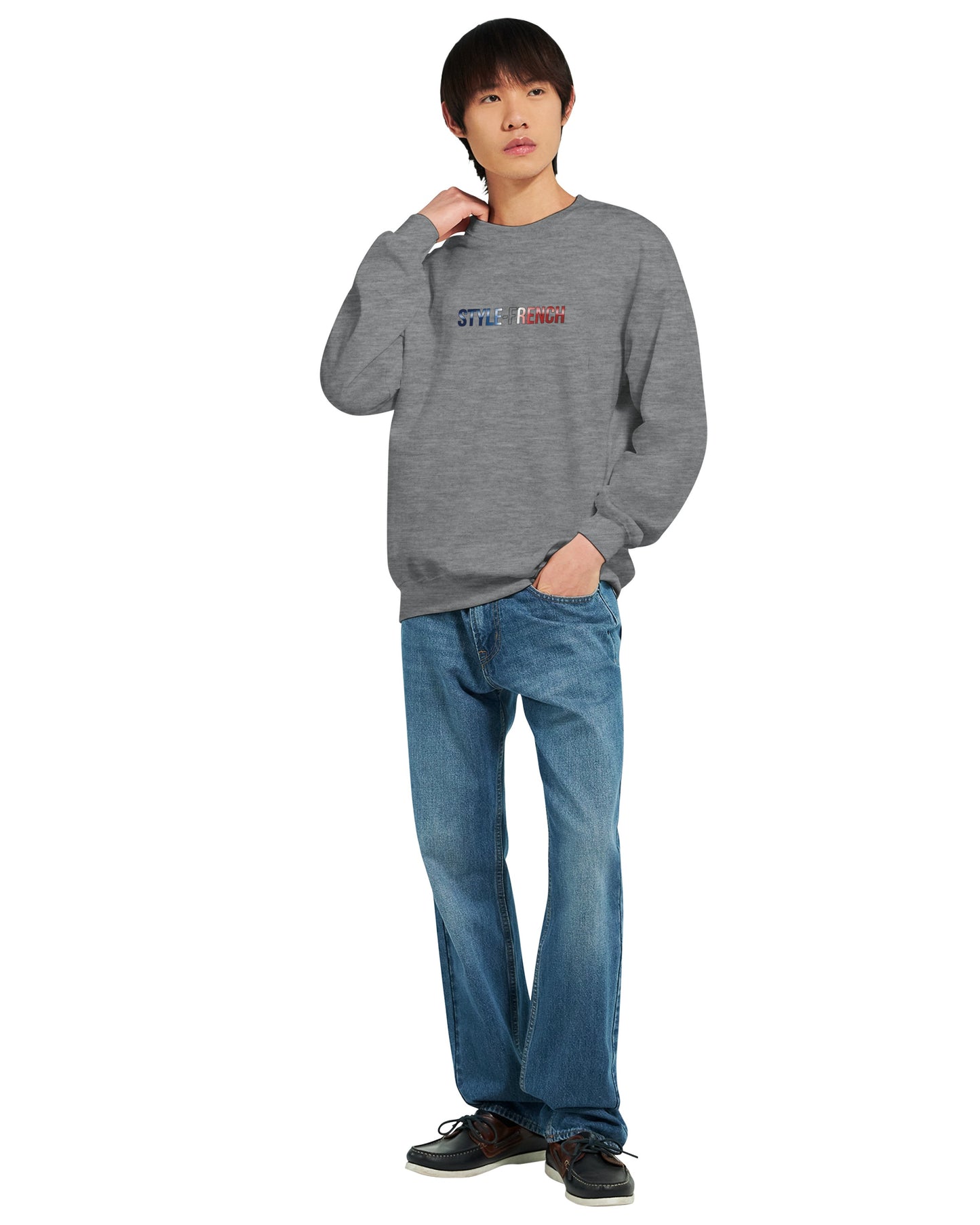 Sweat-shirt Vive la France pour Homme – Sweat à Capuche en Coton Premium