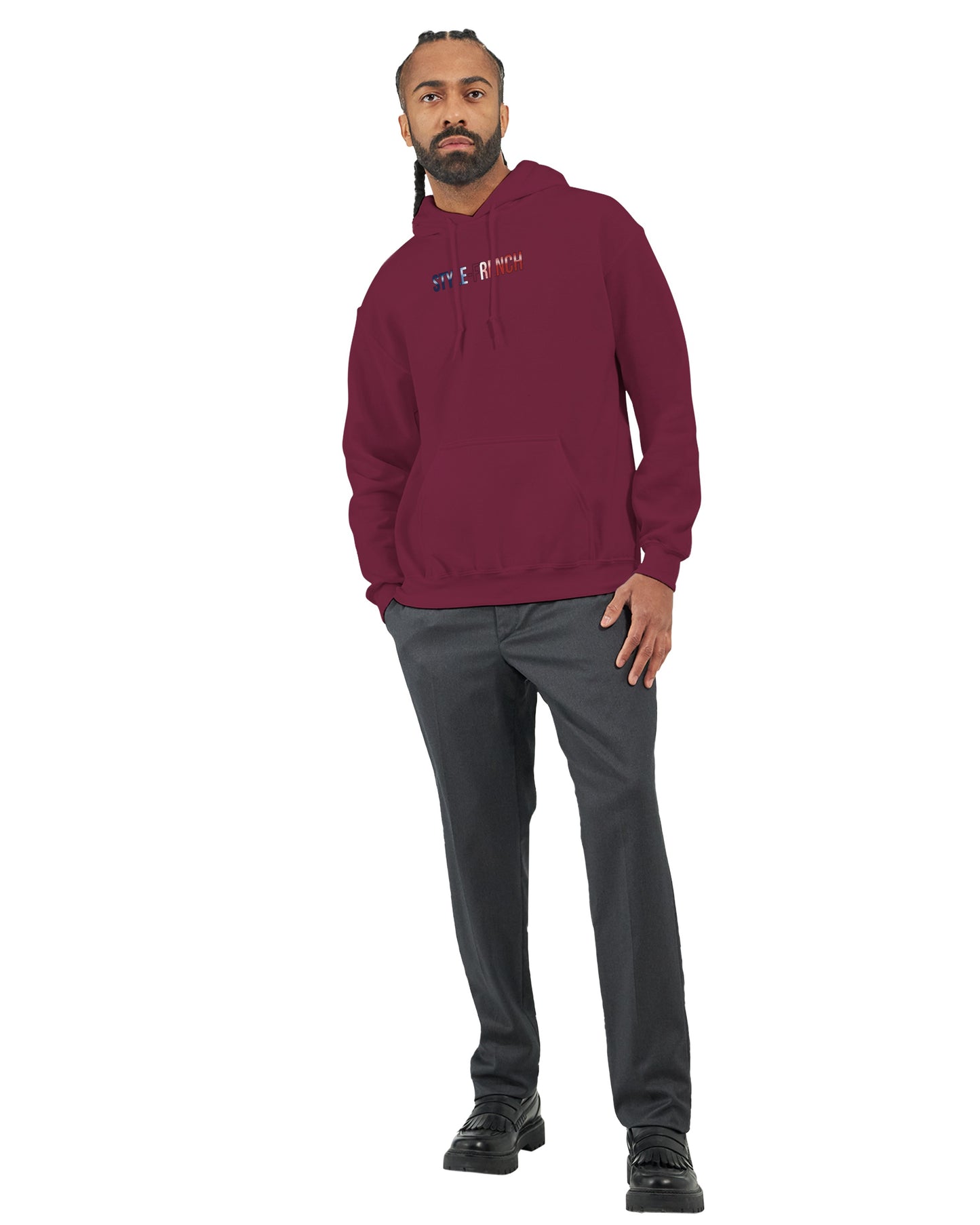 Sweat à Capuche Homme « Né en France » – Premium Confort et Style