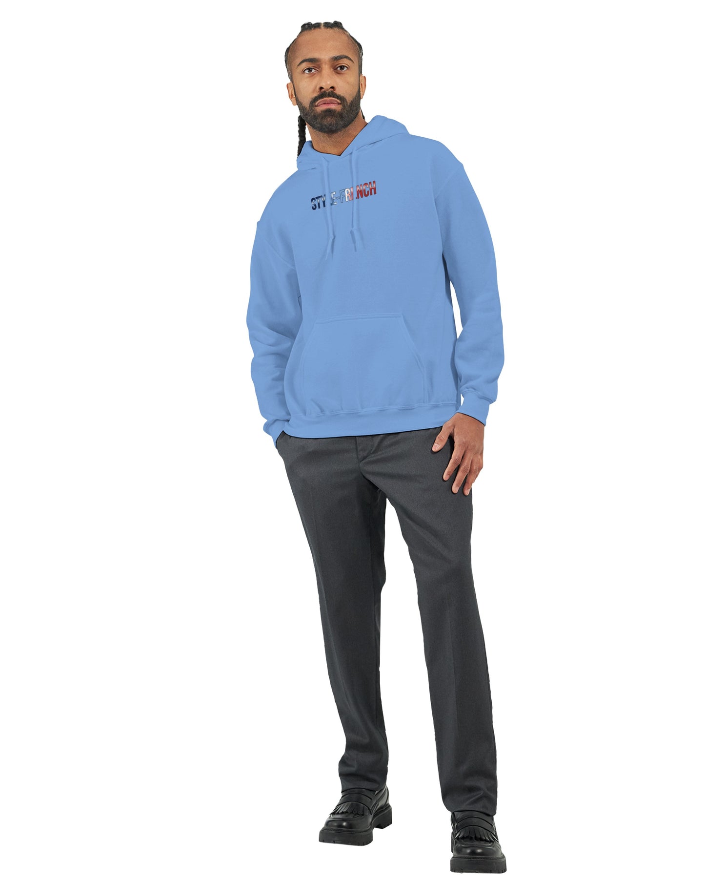 Sweat à Capuche Homme « Né en France » – Premium Confort et Style