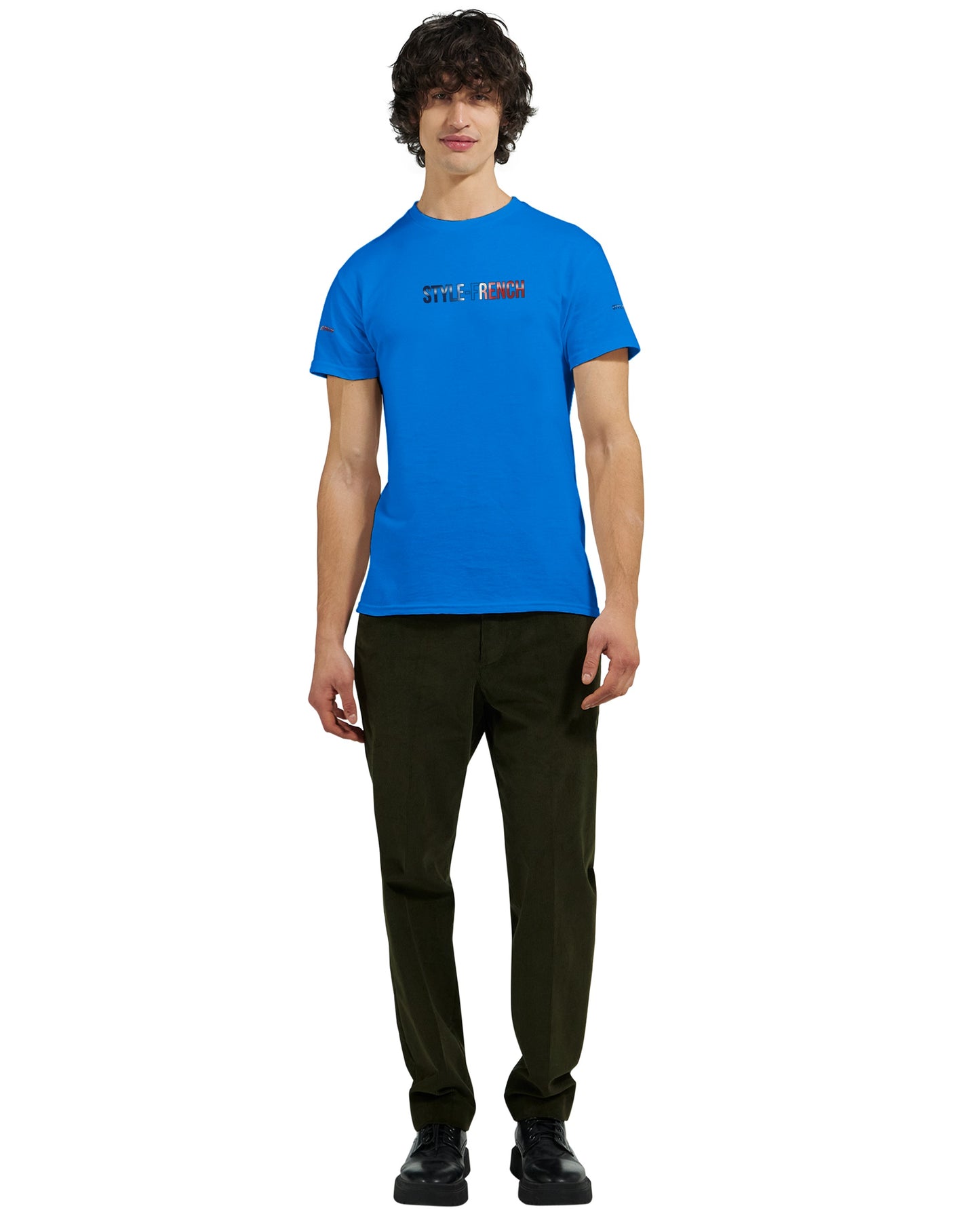 Men's "Can't Stop Us" French Style Heavyweight Crewneck T-shirt | Gildan® 5000
