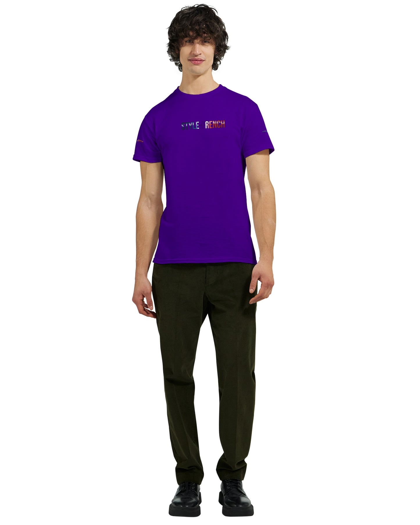 Men's "Can't Stop Us" French Style Heavyweight Crewneck T-shirt | Gildan® 5000