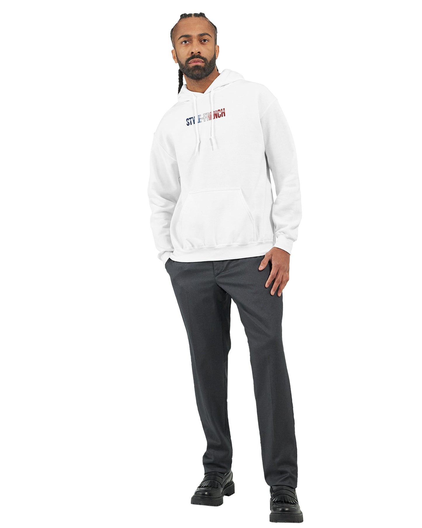 Sweat à Capuche Homme « Né en France » – Premium Confort et Style