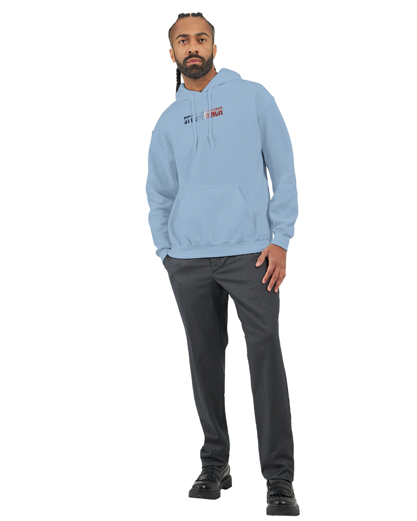 Sweat à Capuche Homme « Né en France » – Premium Confort et Style