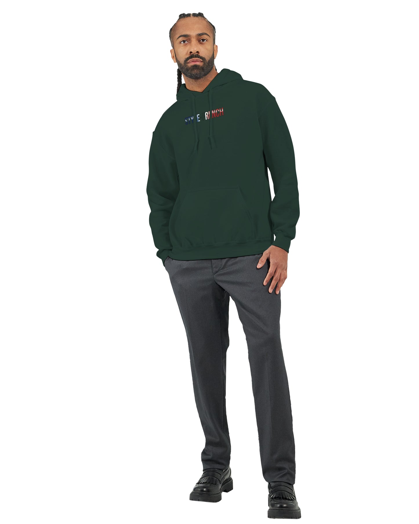 Sweat à Capuche Homme « Né en France » – Premium Confort et Style
