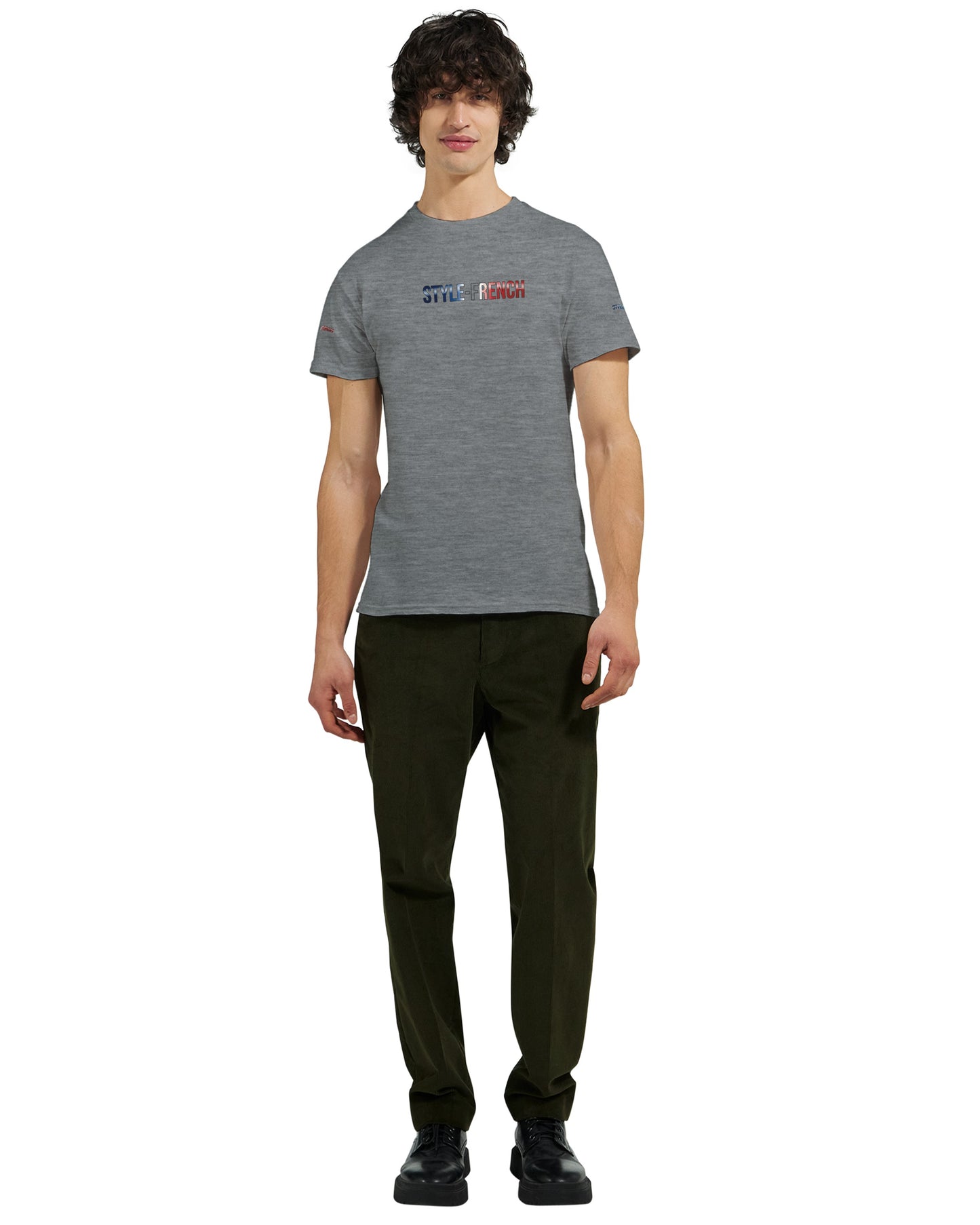 Men's "Can't Stop Us" French Style Heavyweight Crewneck T-shirt | Gildan® 5000