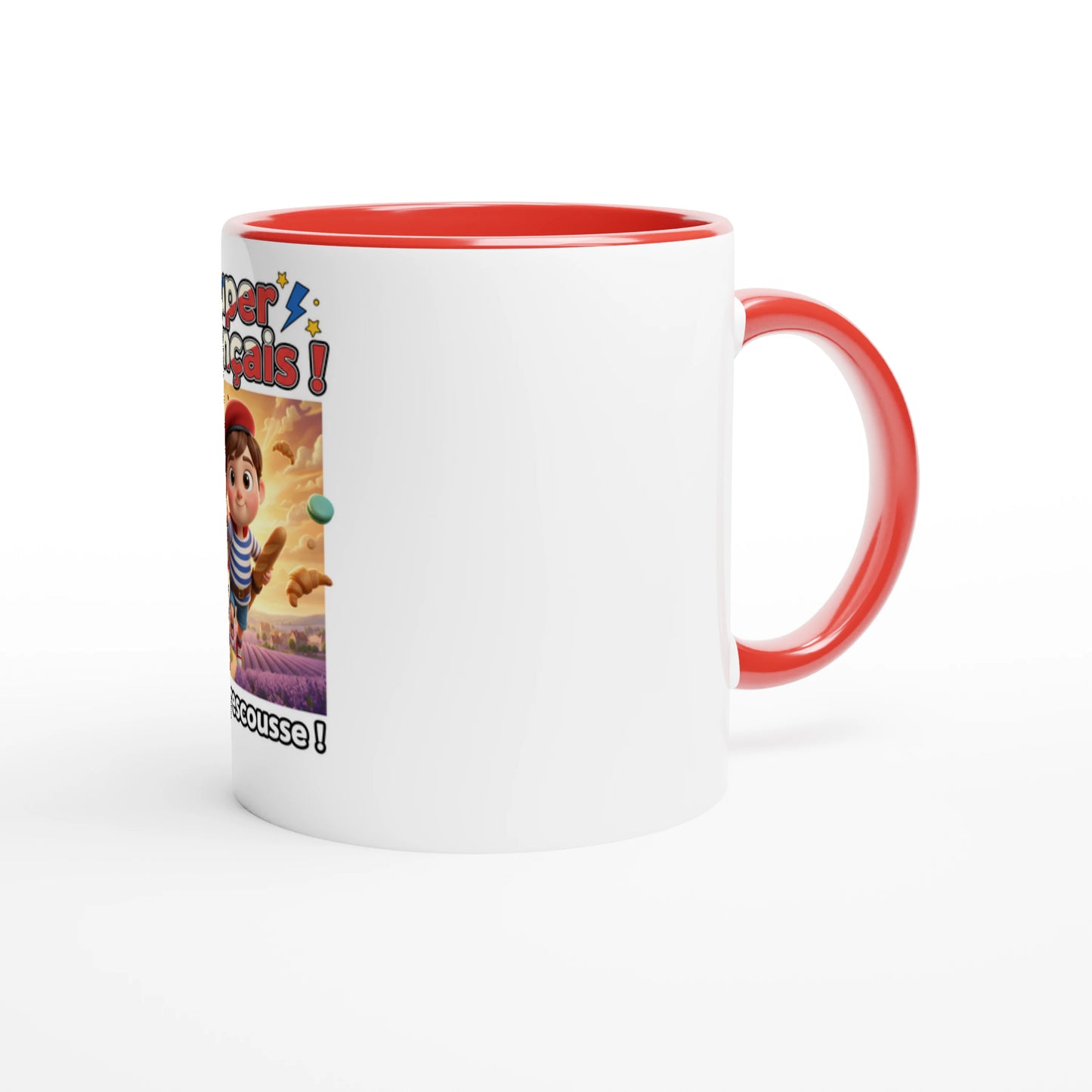 Super French ceramic mug - 325 ml (11 oz)