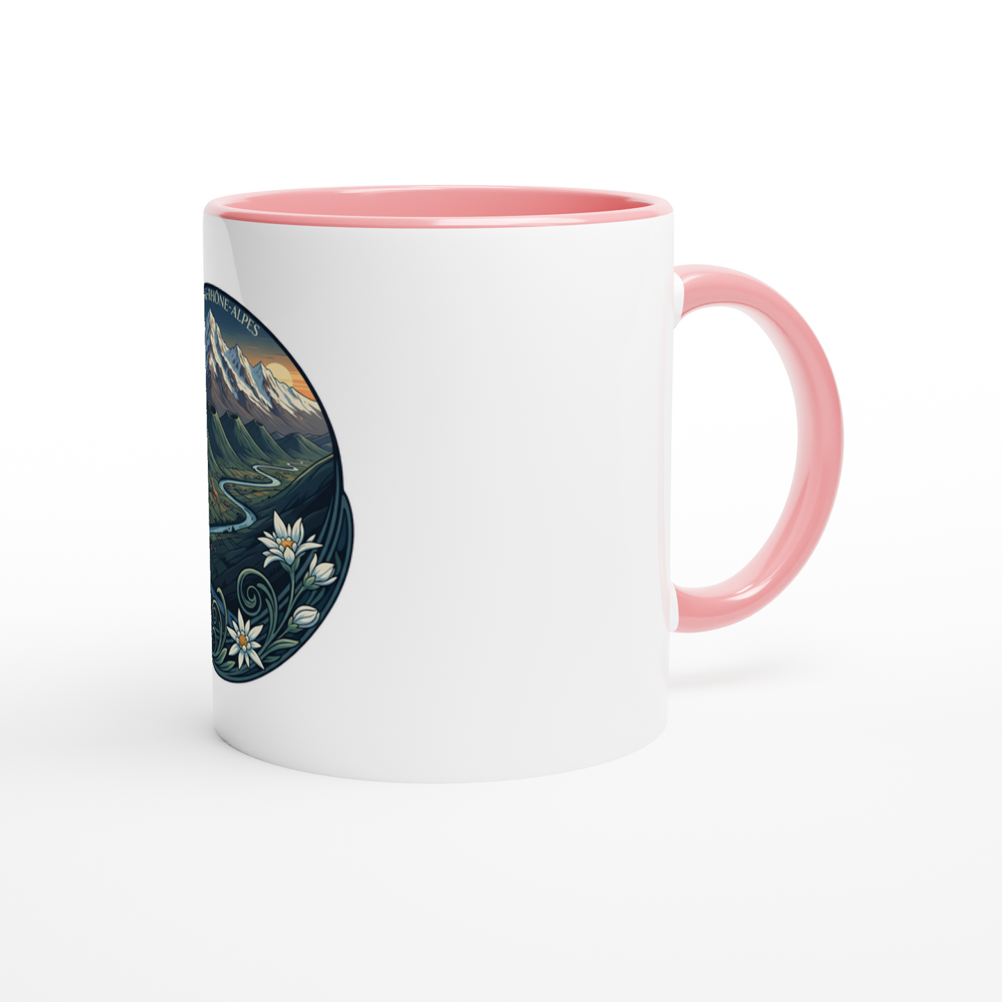 - 325 ml (11 oz) Keramiktasse Auvergne-Rhône-Alpes