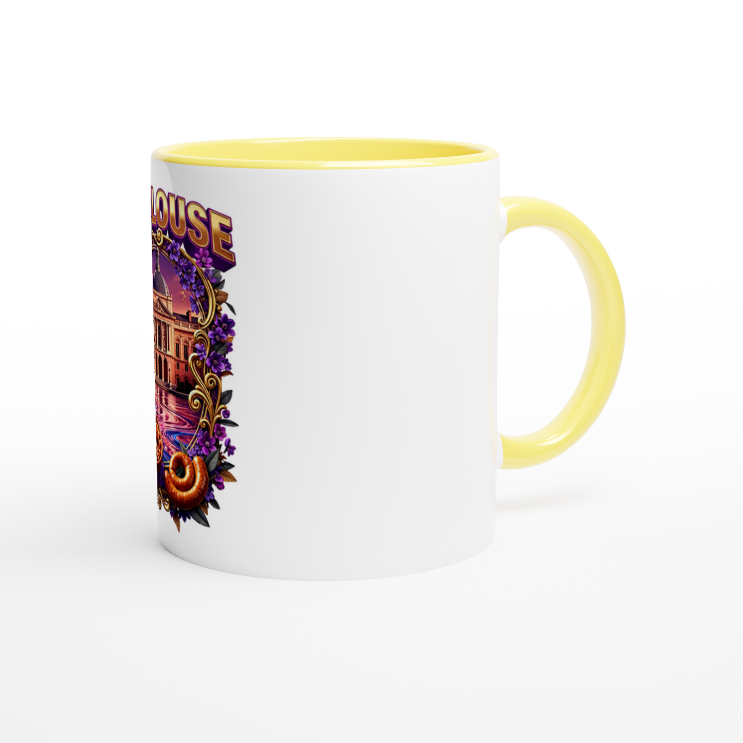 Keramiktasse Toulouse, Stadt in Frankreich, 325 ml (11 oz)
