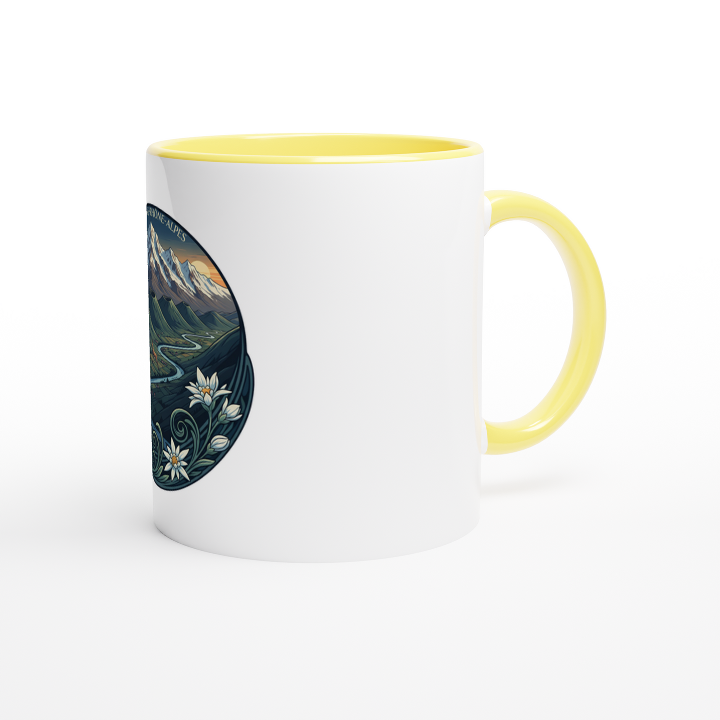 - 325 ml (11 oz) Keramiktasse Auvergne-Rhône-Alpes