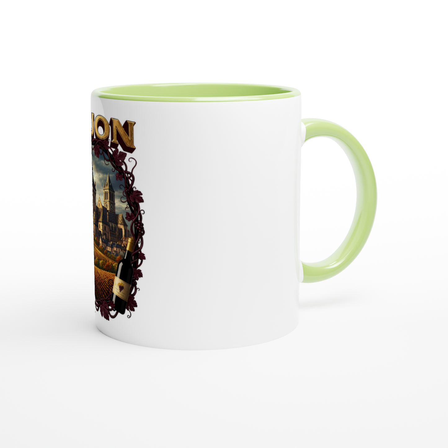 Keramiktasse Dijon Stadt Frankreich 325 ml (11 oz)