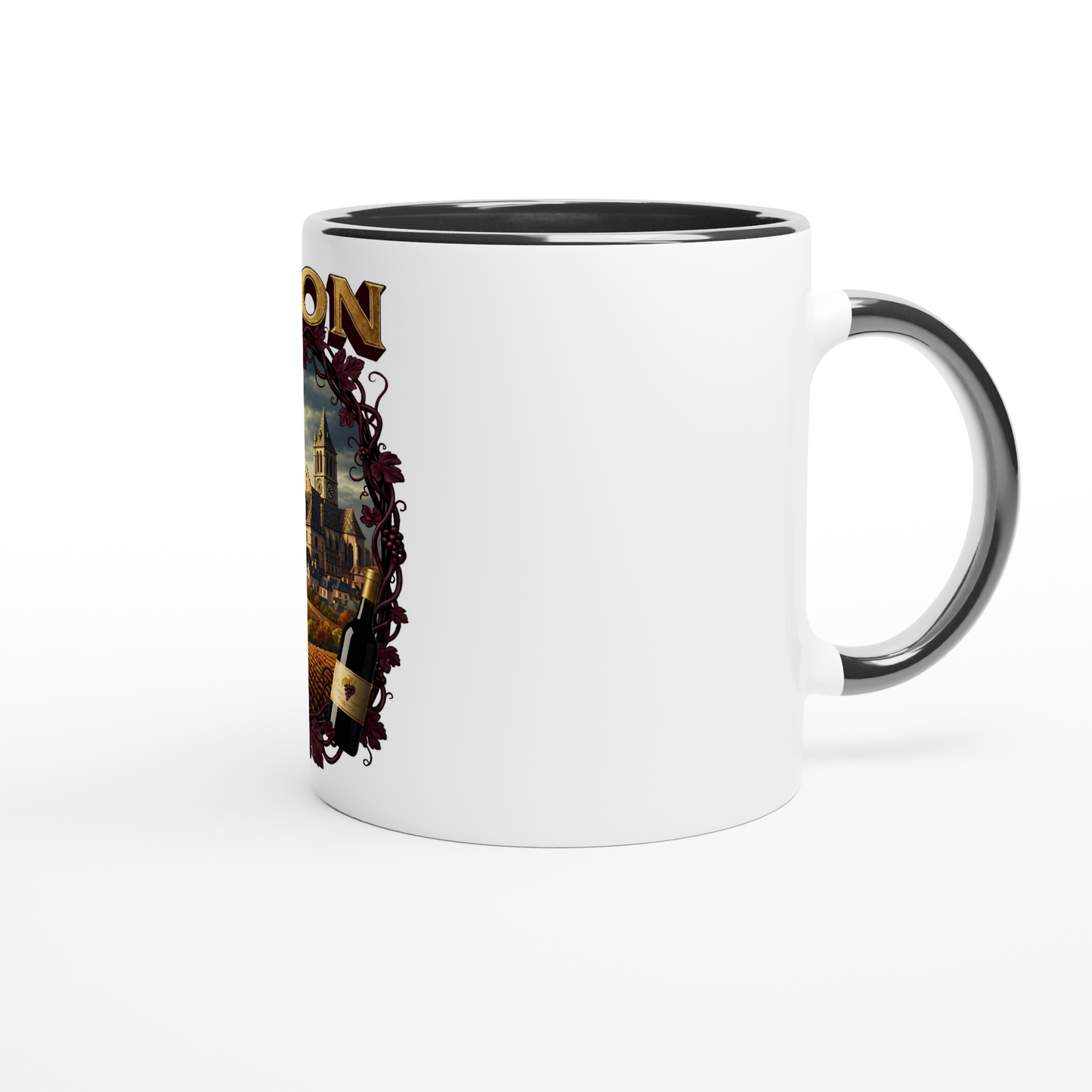 Keramiktasse Dijon Stadt Frankreich 325 ml (11 oz)