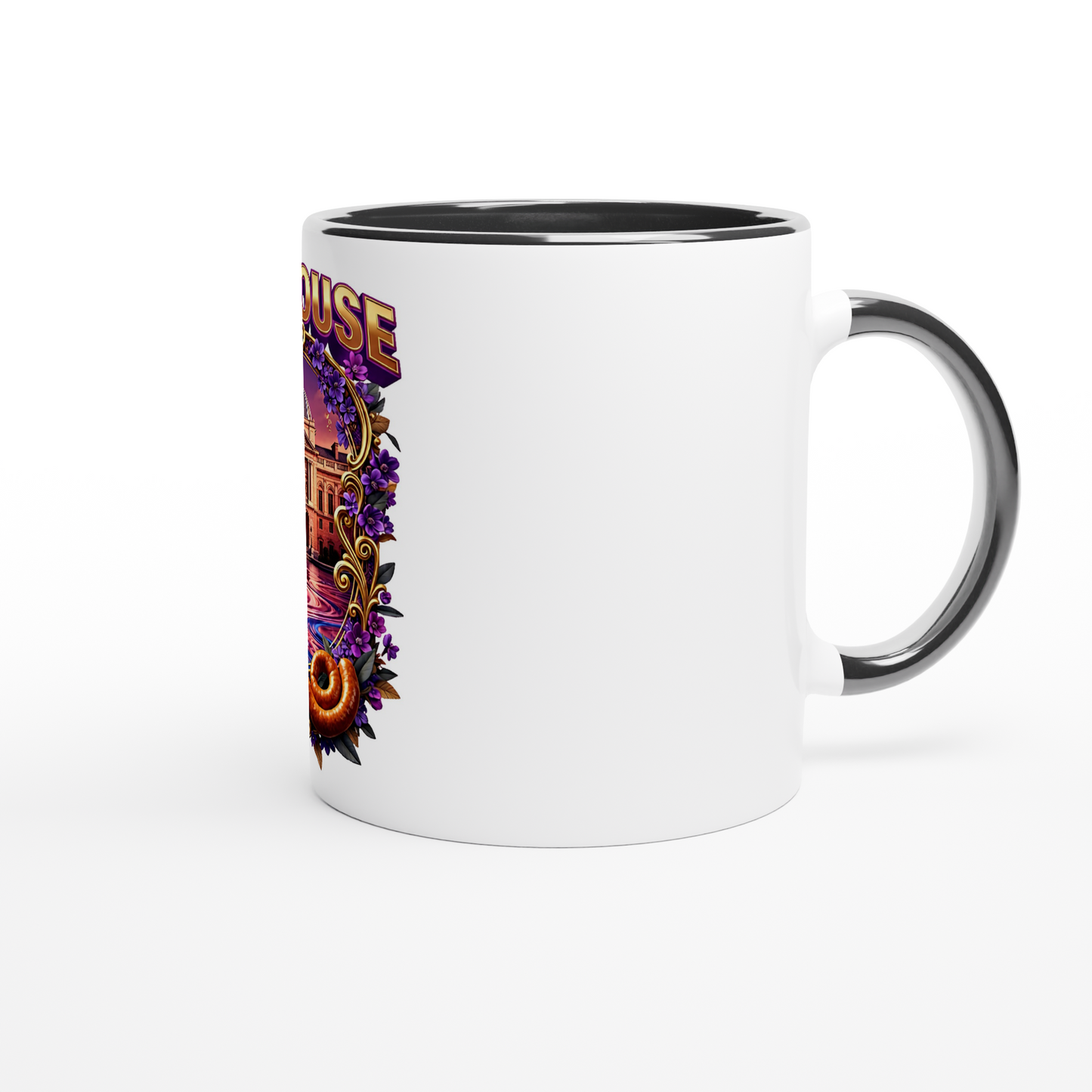 Keramiktasse Toulouse, Stadt in Frankreich, 325 ml (11 oz)