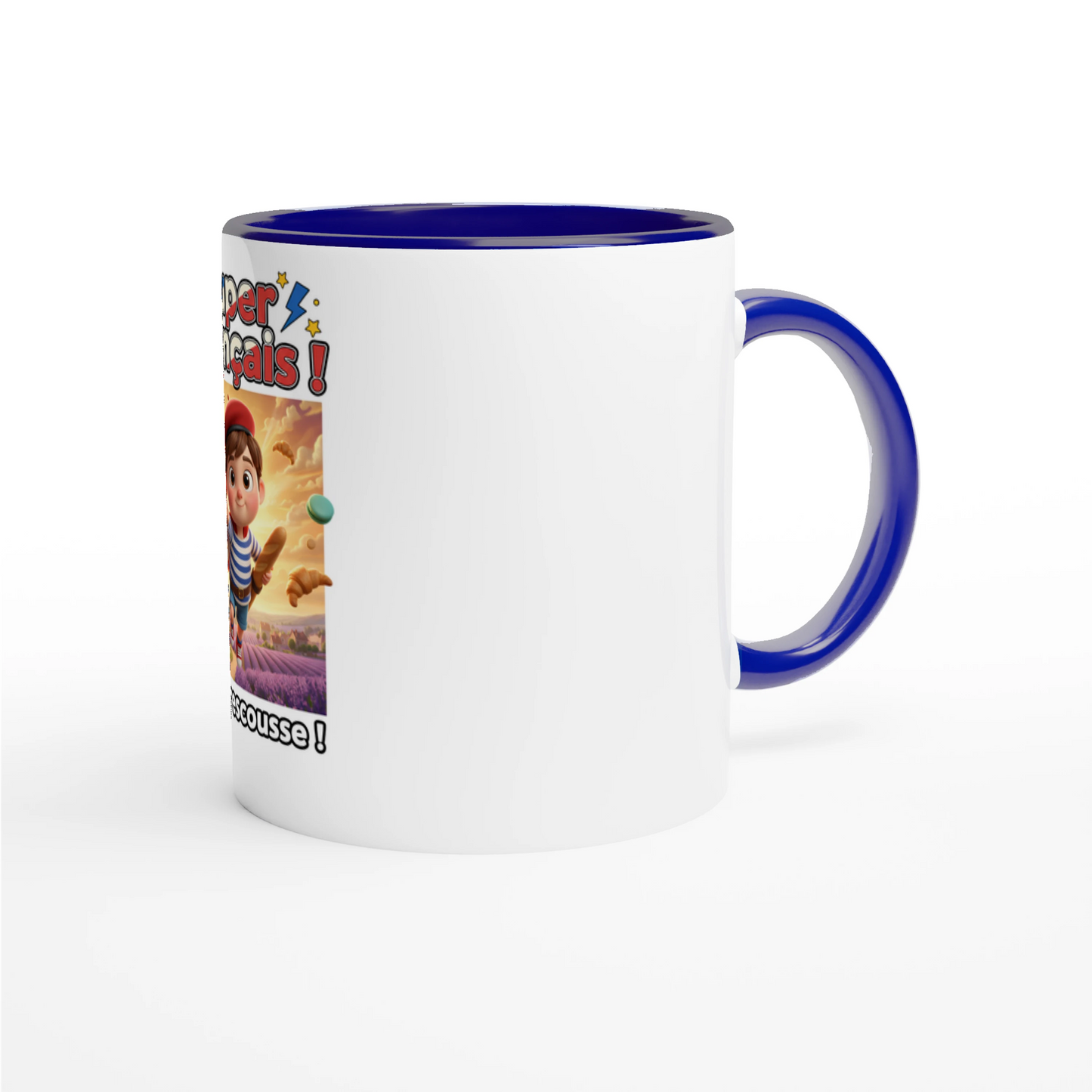 Super French ceramic mug - 325 ml (11 oz)
