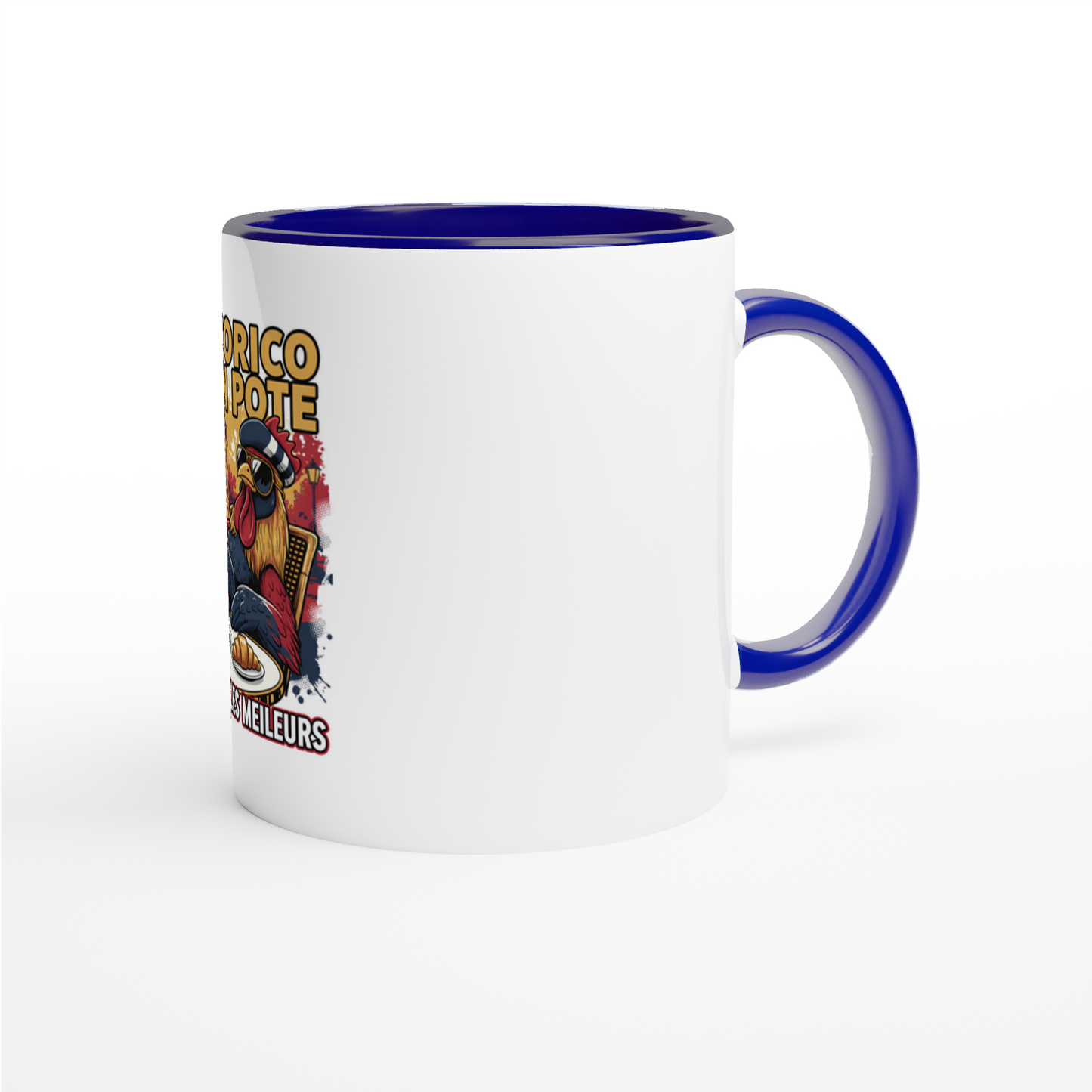 Keramiktasse "cocorico on est les meilleurs" mit 325 ml (11 oz)
