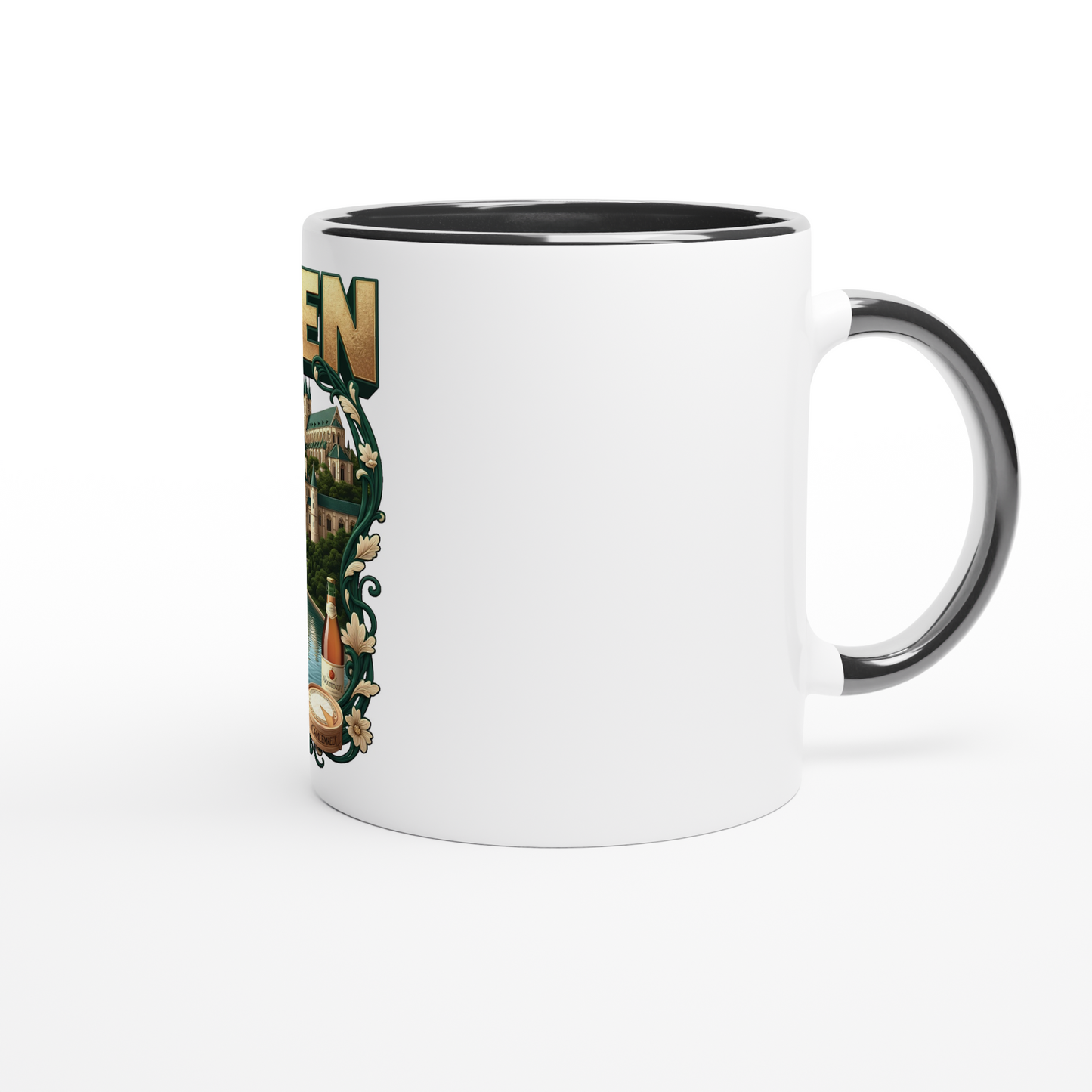 Keramiktasse Caen, Frankreich, 325 ml (11 oz)