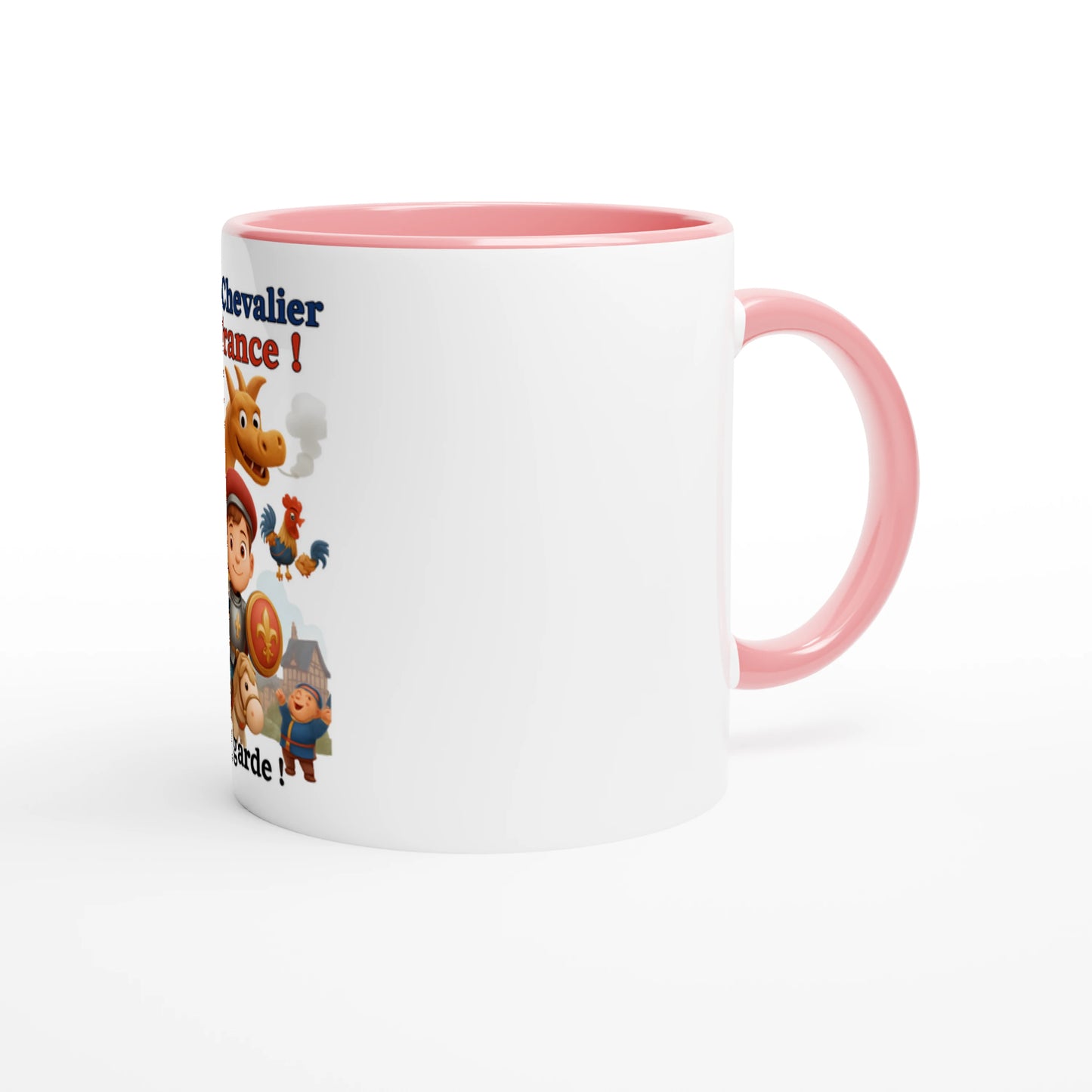 Keramikbecher Kleiner Ritter Frankreich 325 ml (11 oz)