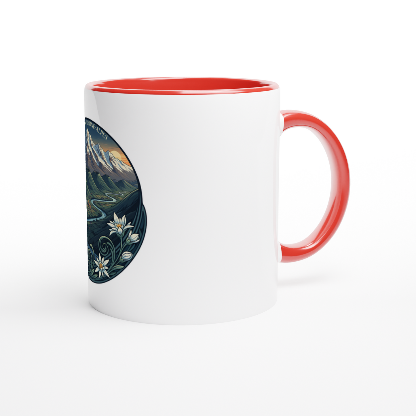 - 325 ml (11 oz) Keramiktasse Auvergne-Rhône-Alpes
