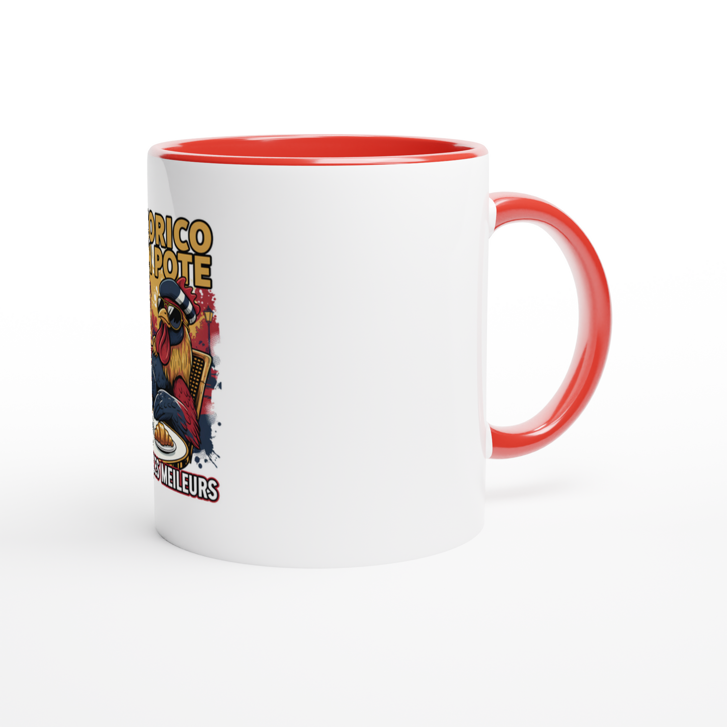 Keramiktasse "cocorico on est les meilleurs" mit 325 ml (11 oz)