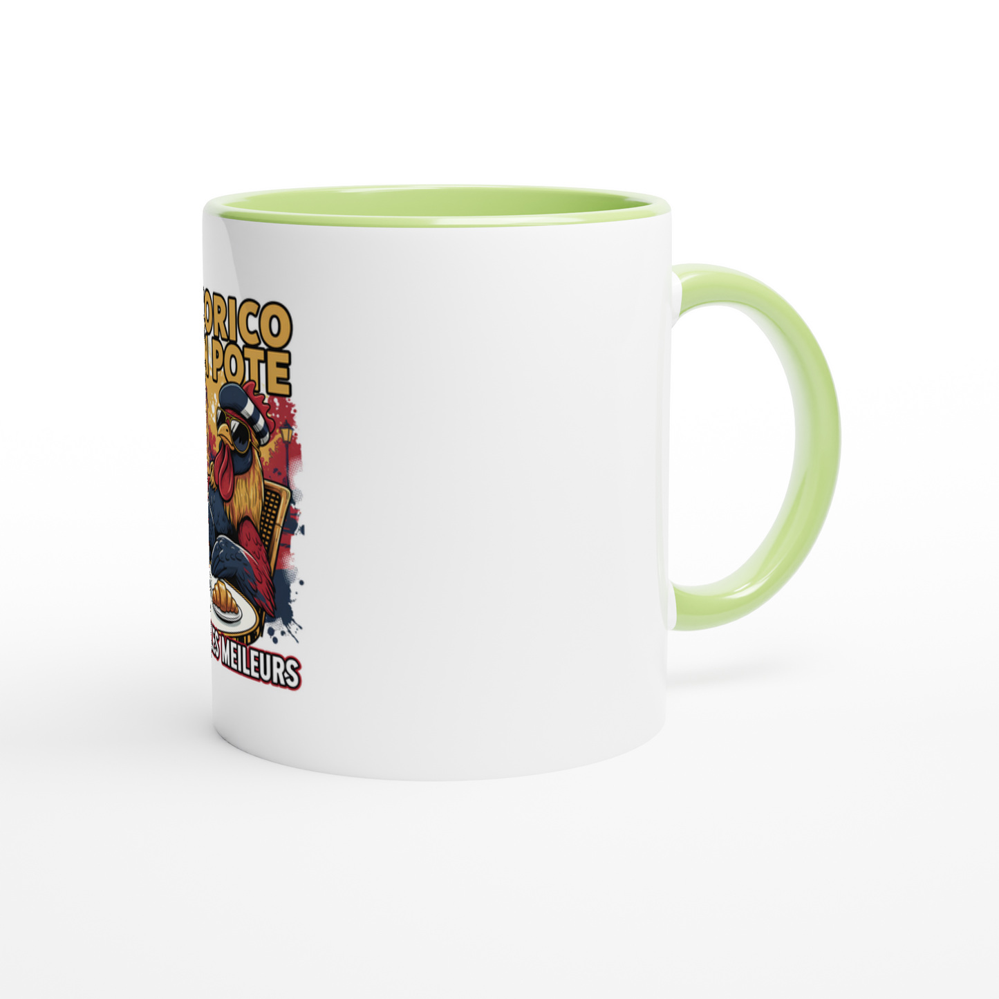 Keramiktasse "cocorico on est les meilleurs" mit 325 ml (11 oz)