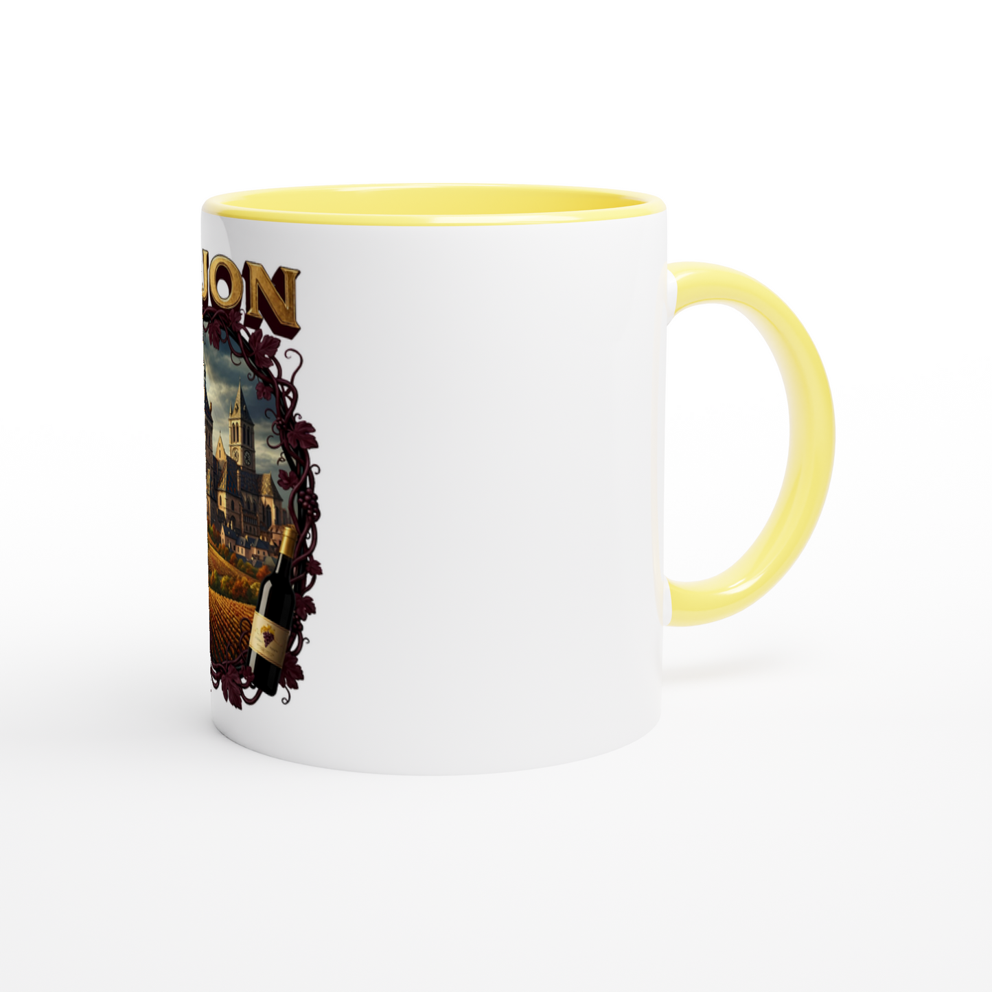 Keramiktasse Dijon Stadt Frankreich 325 ml (11 oz)