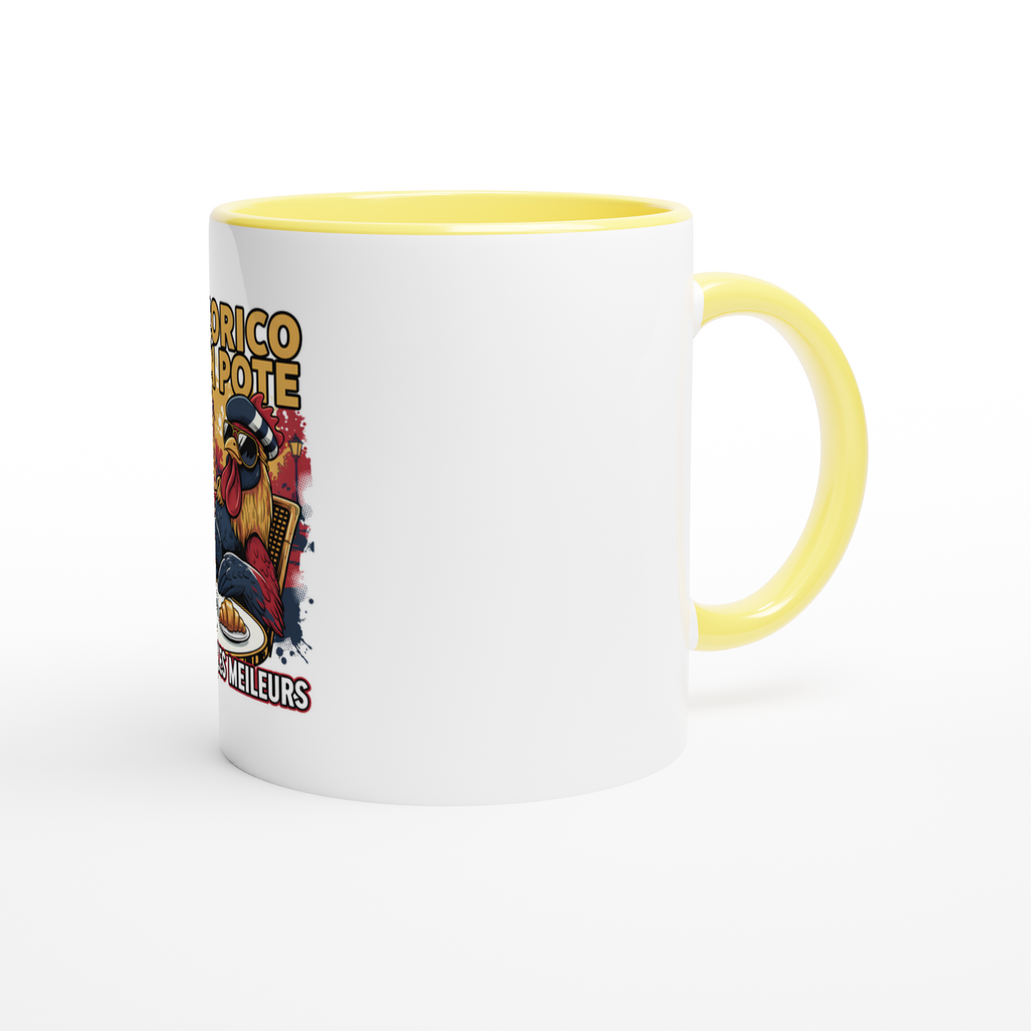 Keramiktasse "cocorico on est les meilleurs" mit 325 ml (11 oz)