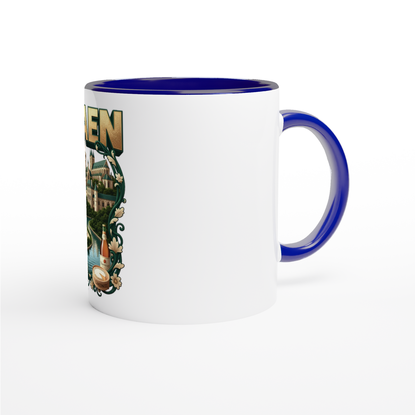 Keramiktasse Caen, Frankreich, 325 ml (11 oz)