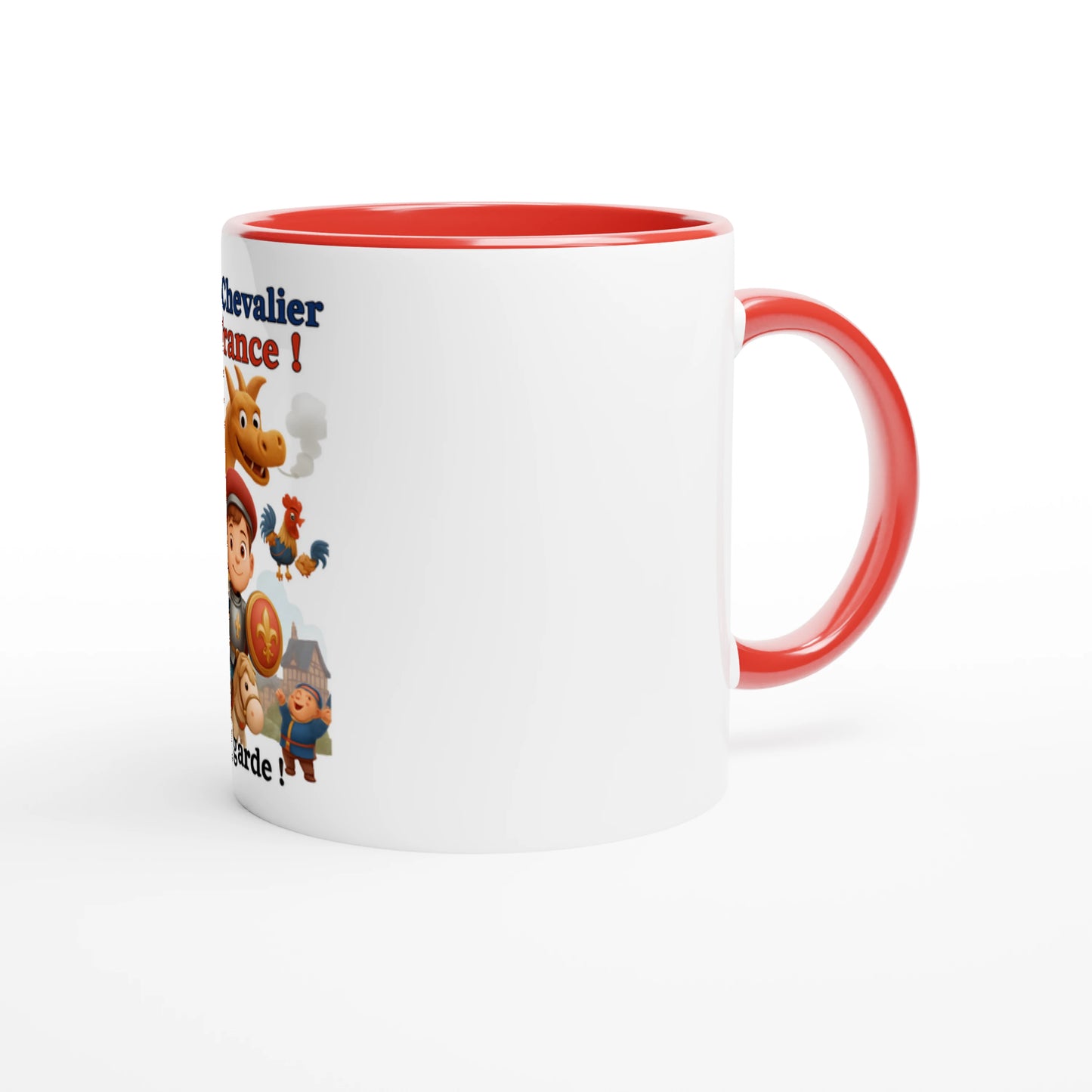 Keramikbecher Kleiner Ritter Frankreich 325 ml (11 oz)