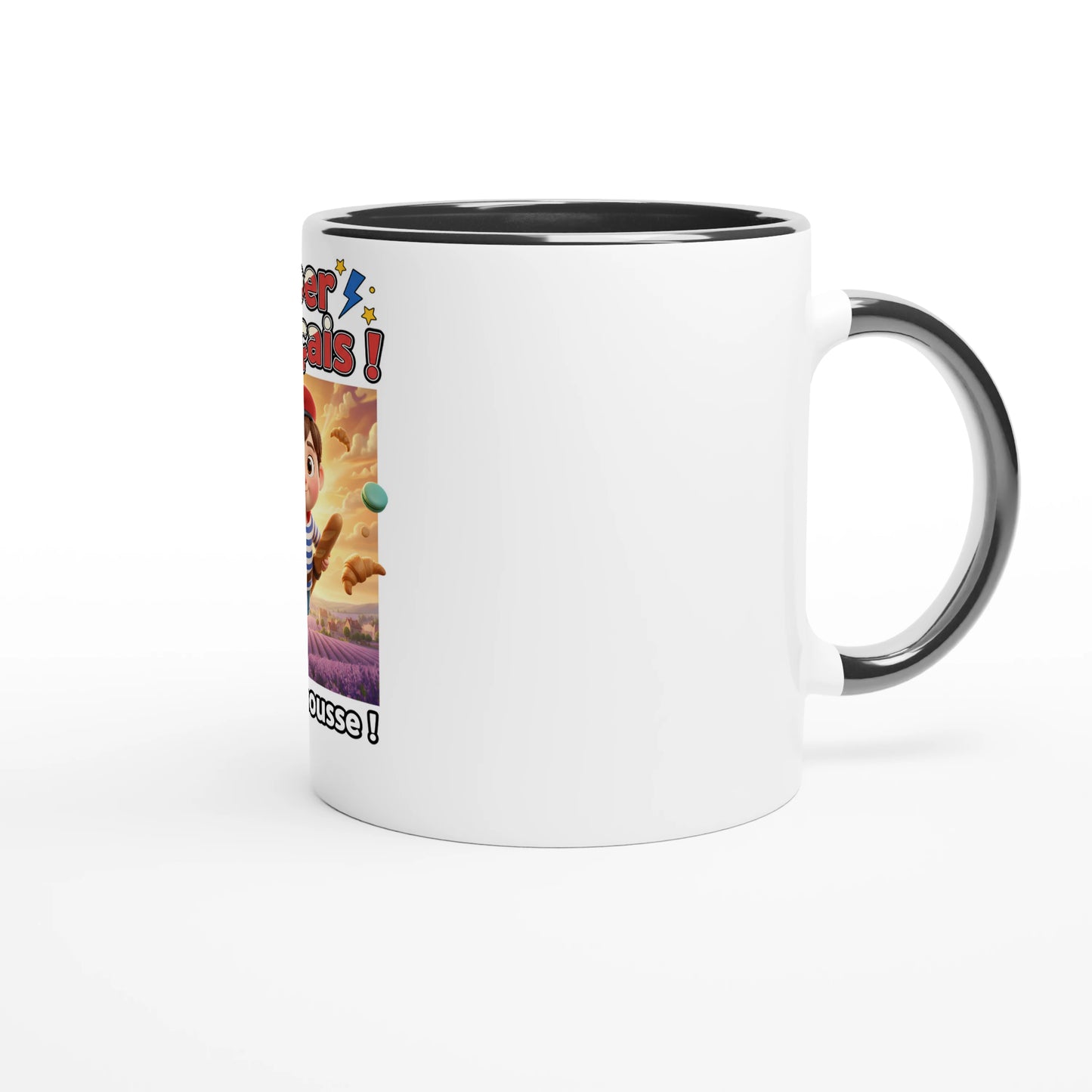 Super French ceramic mug - 325 ml (11 oz)