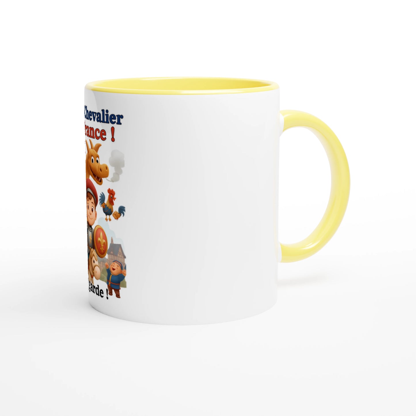 Keramikbecher Kleiner Ritter Frankreich 325 ml (11 oz)