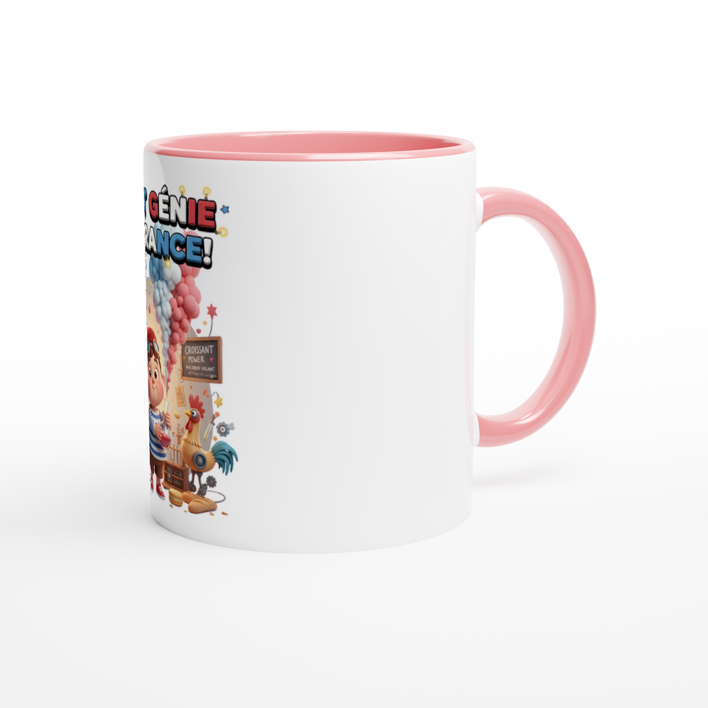 325 ml (11 oz) French Little Genius Ceramic Mug