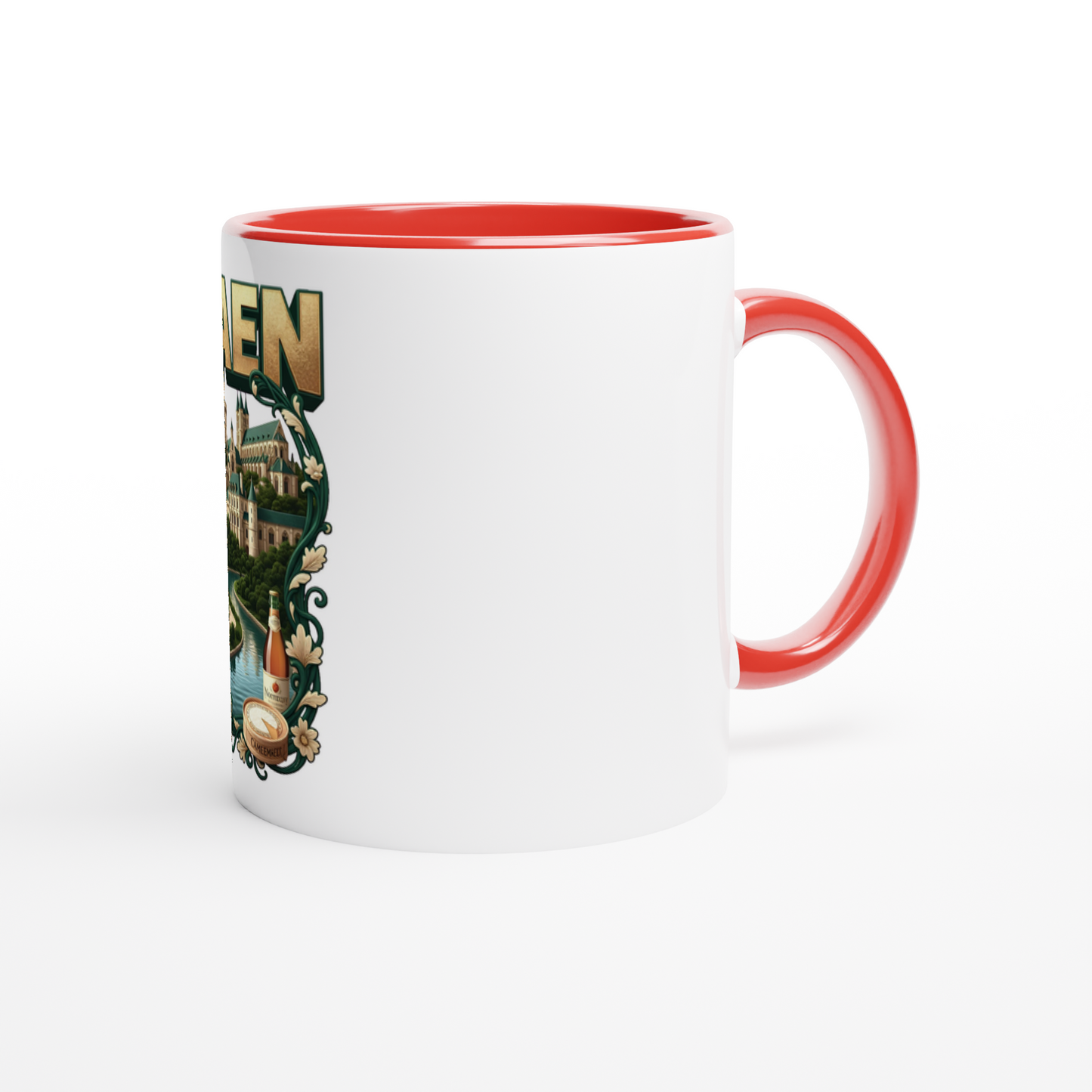 Keramiktasse Caen, Frankreich, 325 ml (11 oz)