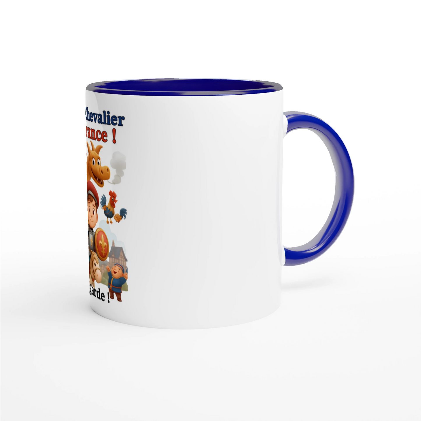 Keramikbecher Kleiner Ritter Frankreich 325 ml (11 oz)