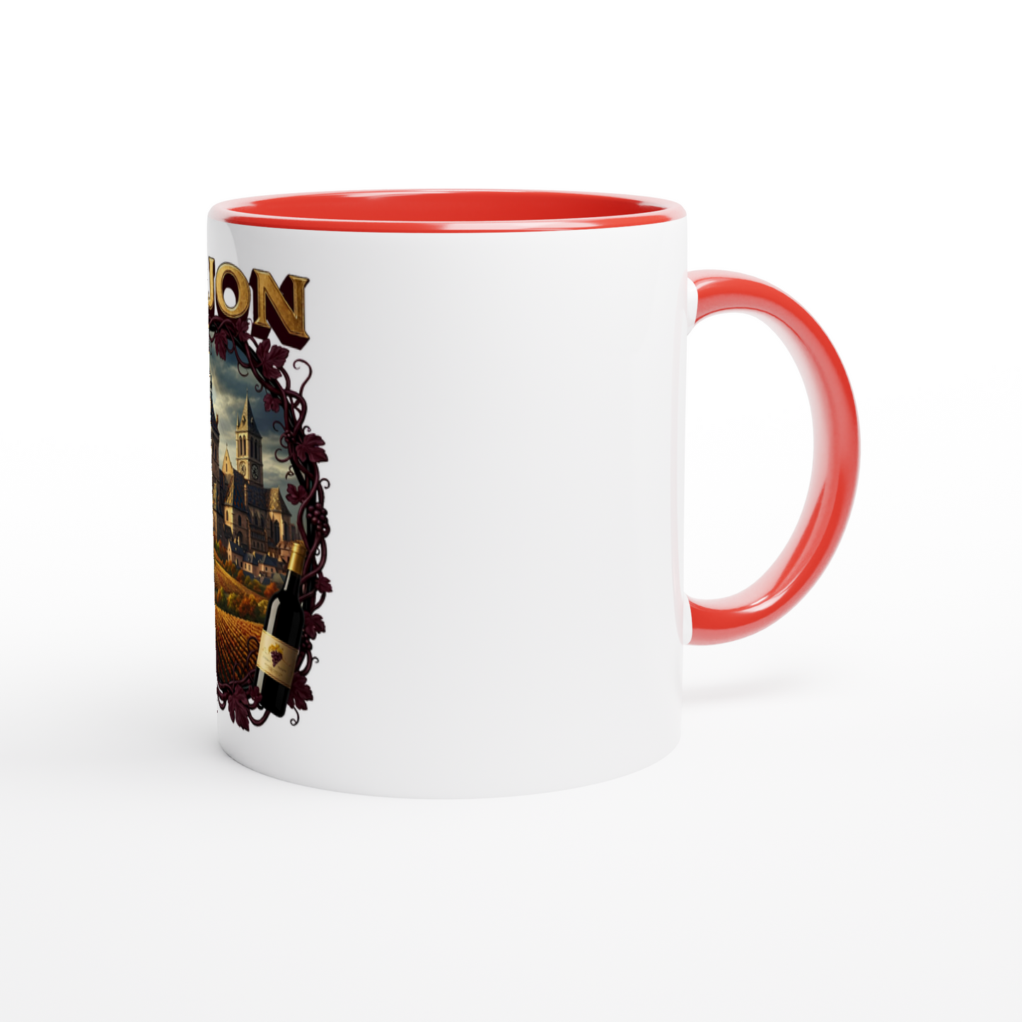Keramiktasse Dijon Stadt Frankreich 325 ml (11 oz)