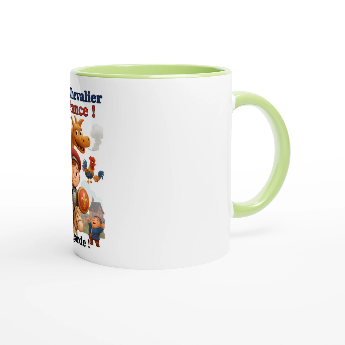 Keramikbecher Kleiner Ritter Frankreich 325 ml (11 oz)