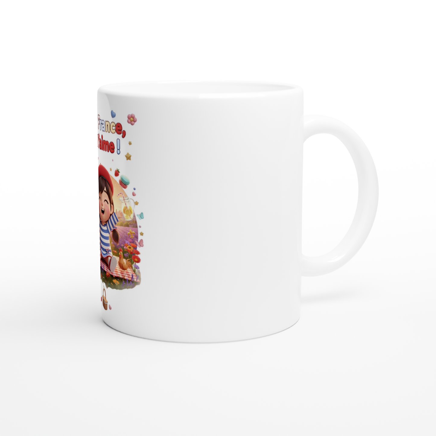 Keramikbecher „Ma France je t'aime“ (325 ml)